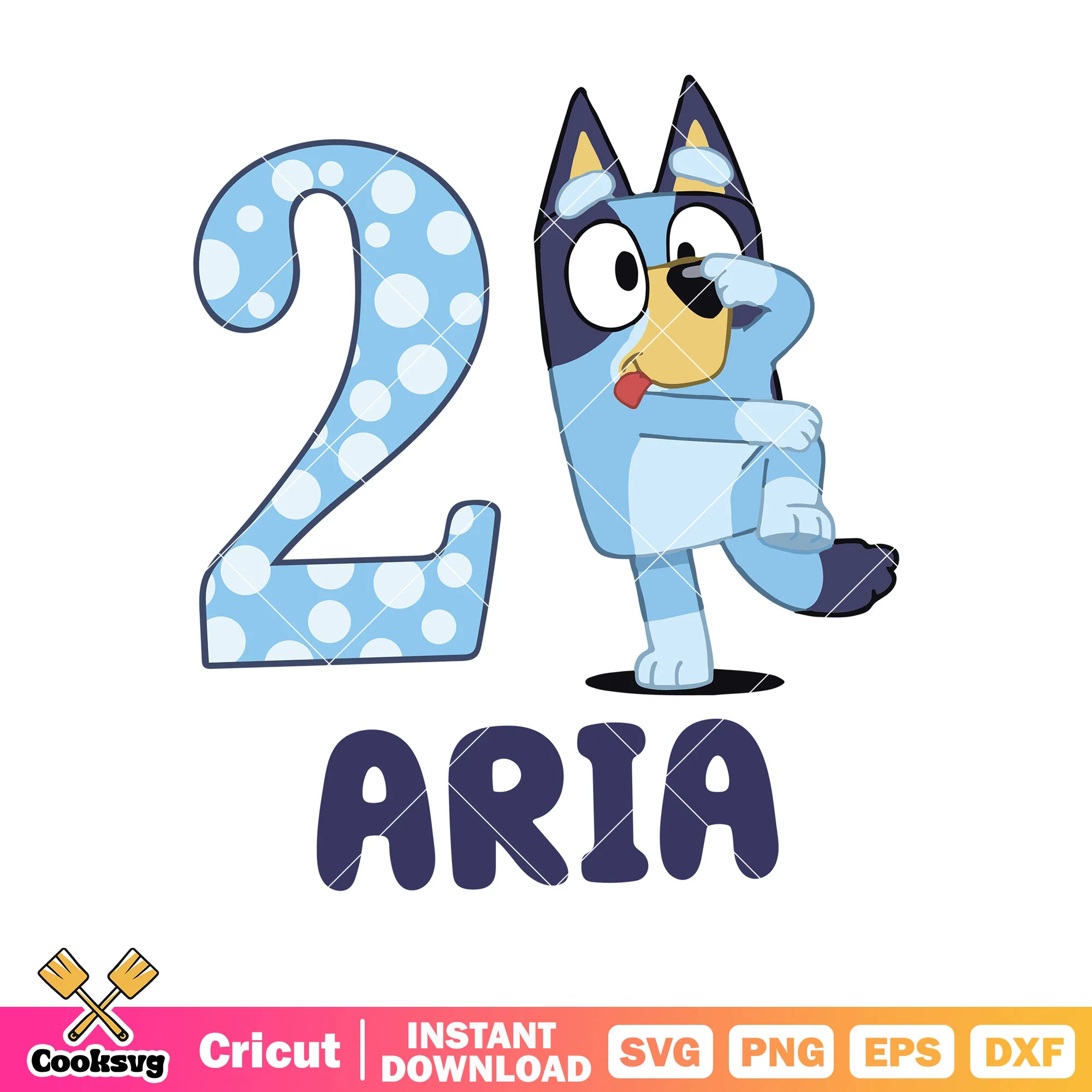 2 year old aria bluey bandit heeler svg, bluey plush svg, bluey episodes svg
