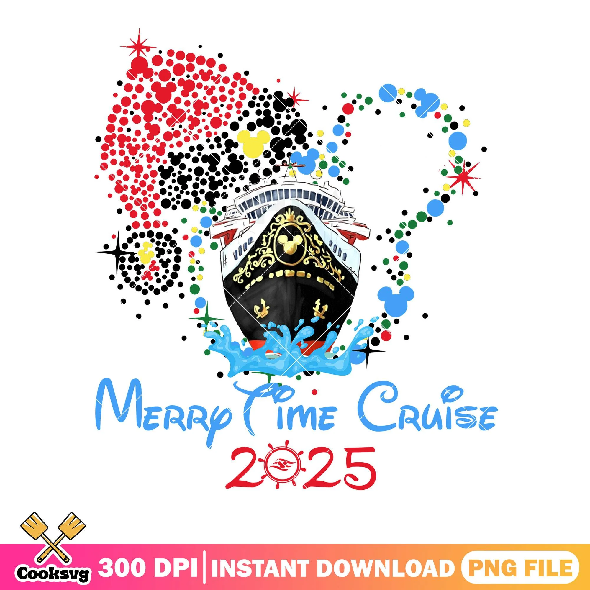 2025 poster cruise time png, disney christmas png, disney cruise png