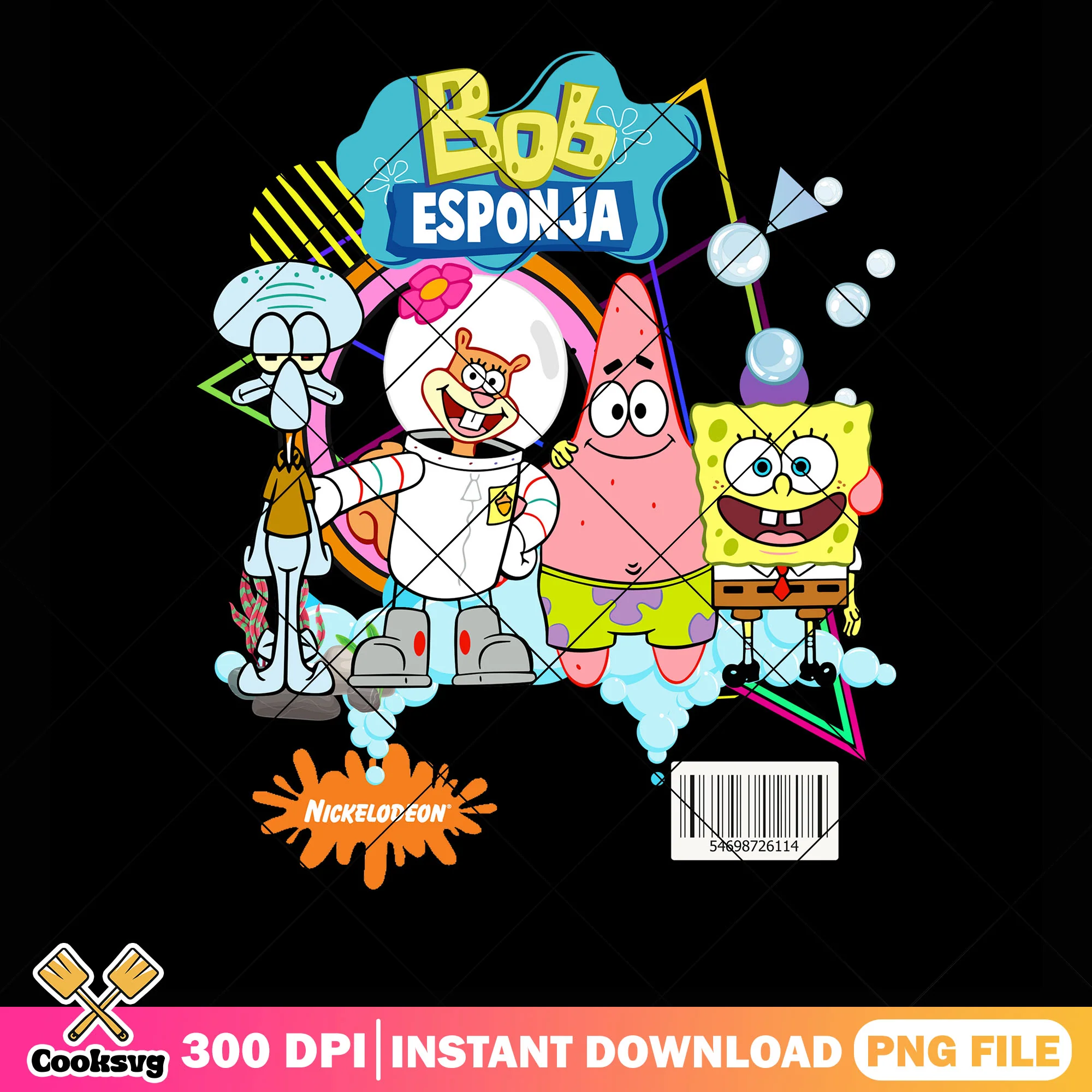 90s style SpongeBob png, Bob Esponja png, nickelodeon png