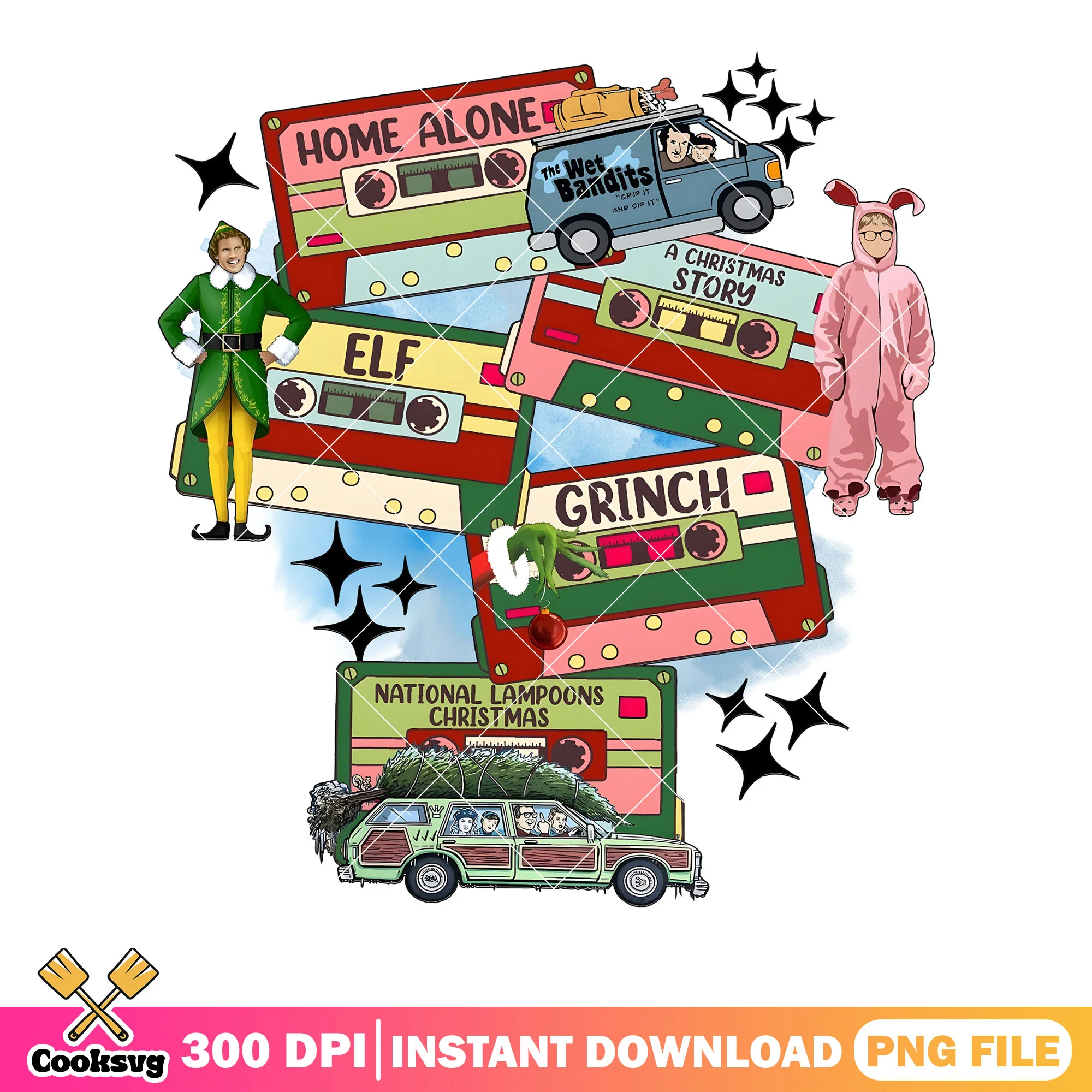 A christmas story png, noel png, national lampoon christmas vacation png