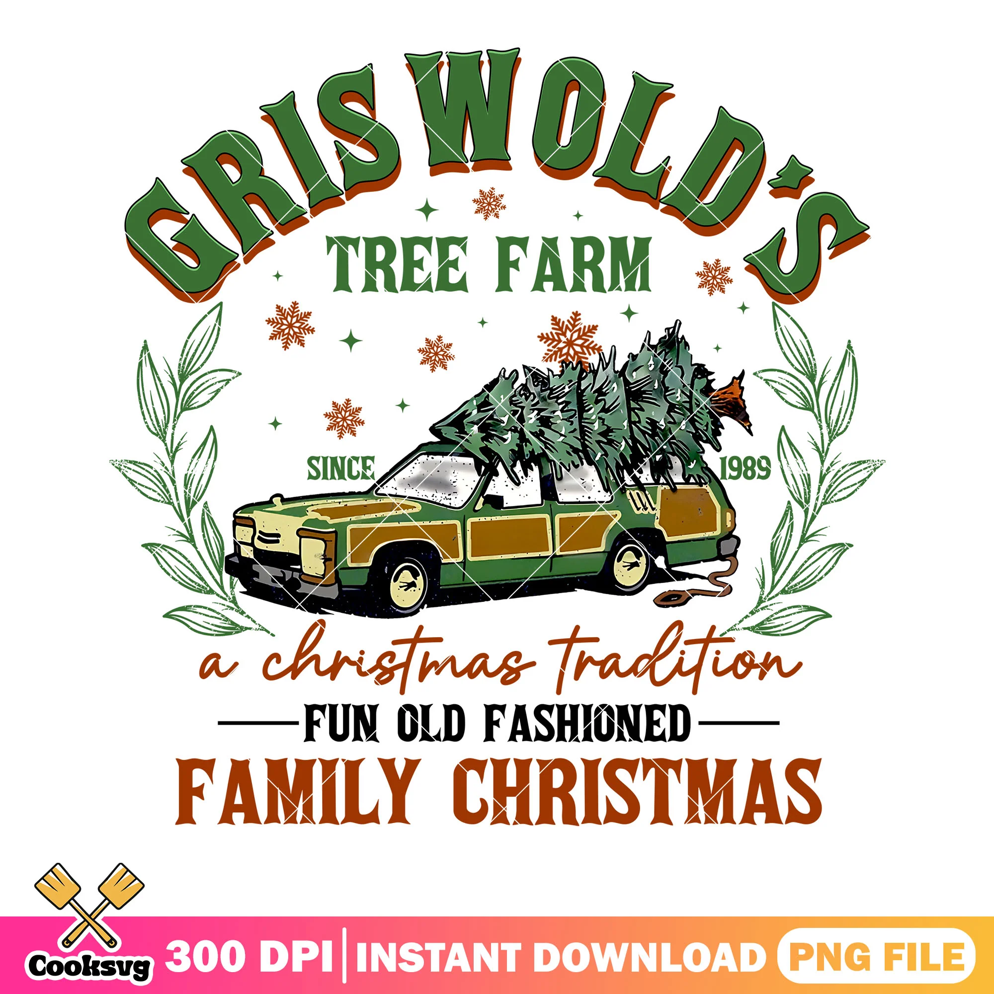 A christmas tradition since 1989 png, clark griswold png, christmas png