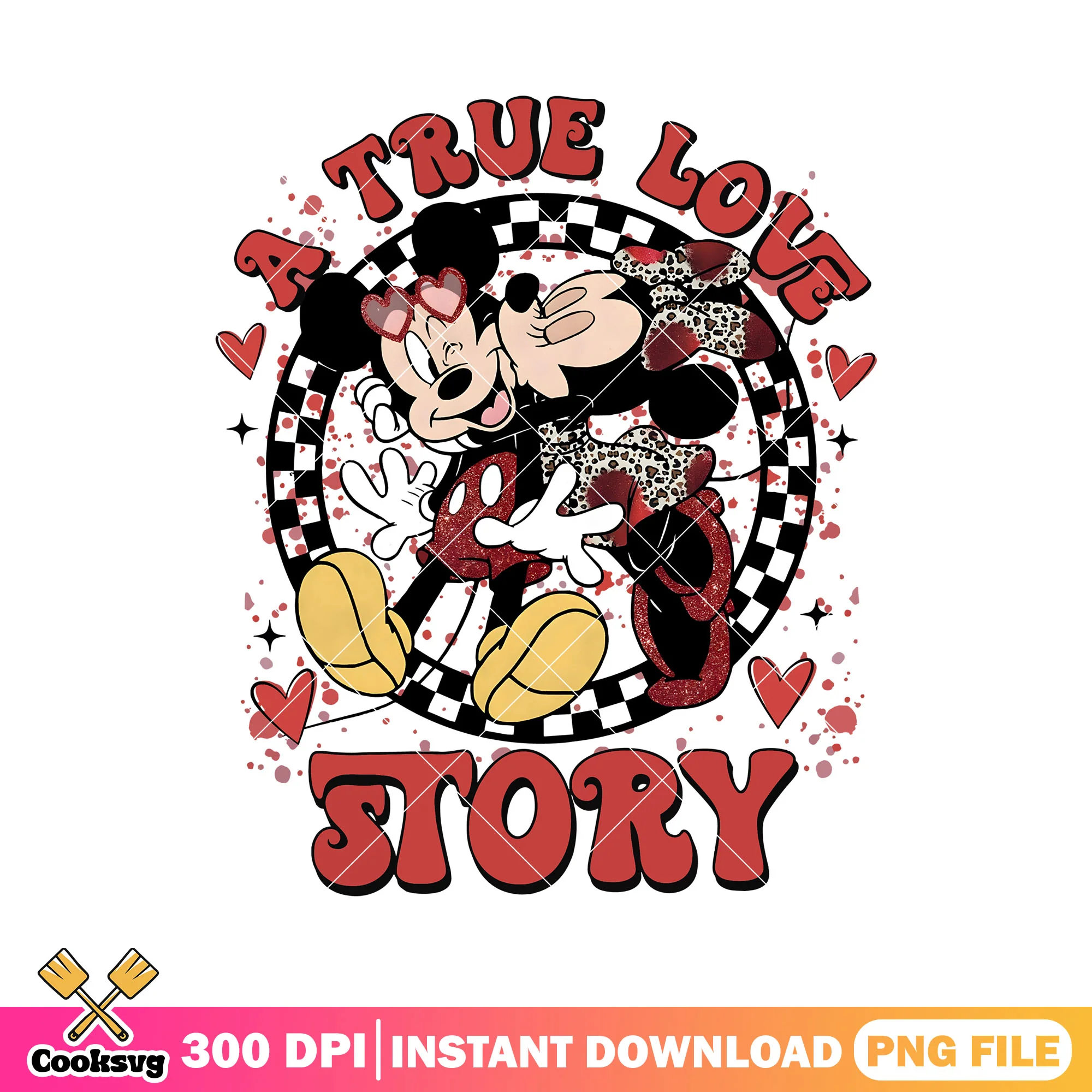 A true love story mickey valentine png, mickey valentine png
