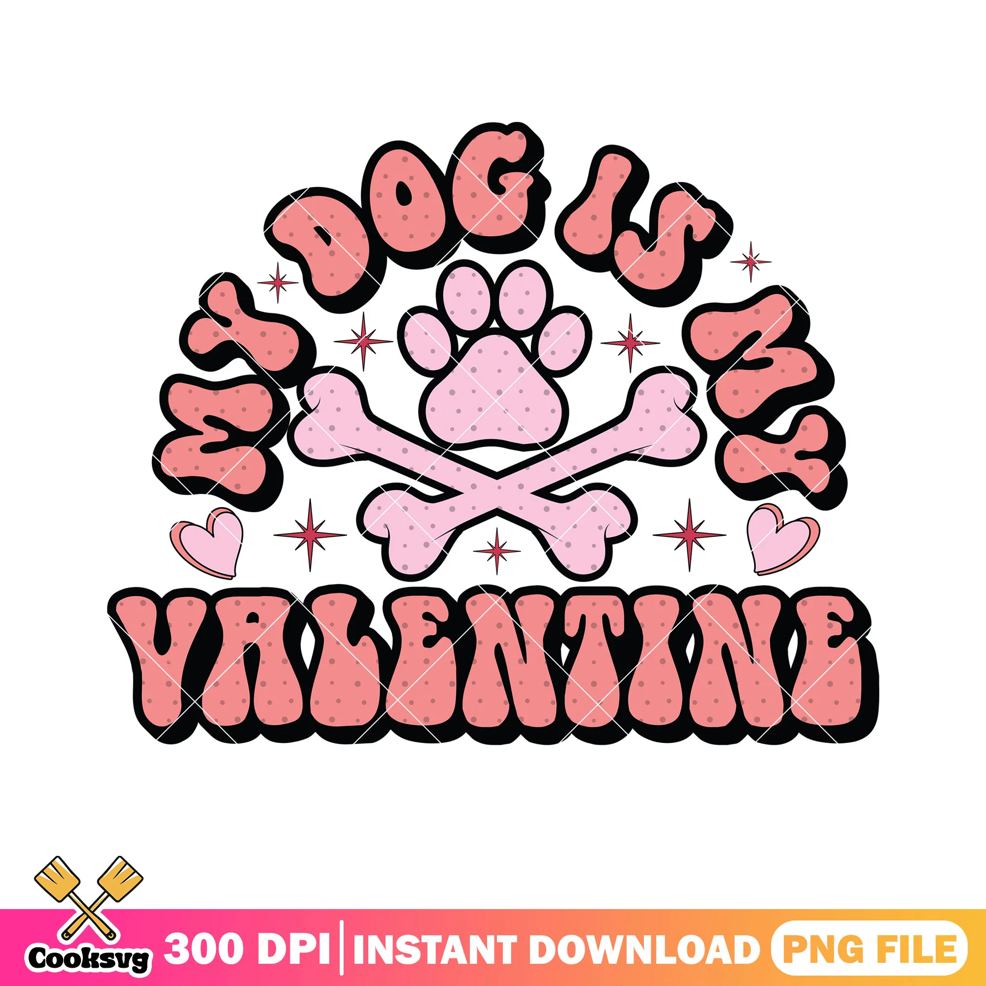 Adorable dog valentines png, valentine dog png, cute vibes png