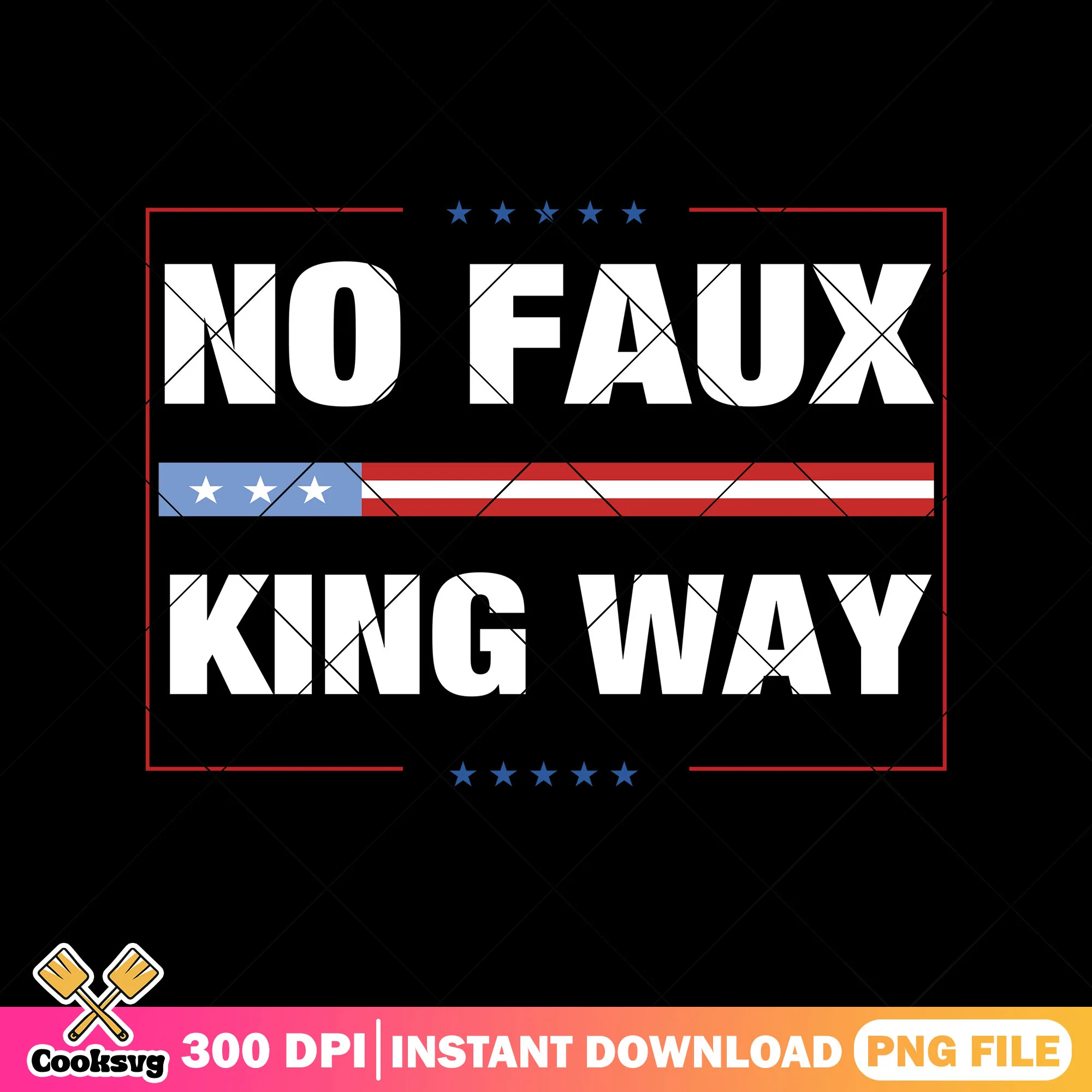 America no faux king way white png, no more kings png, america no kings png