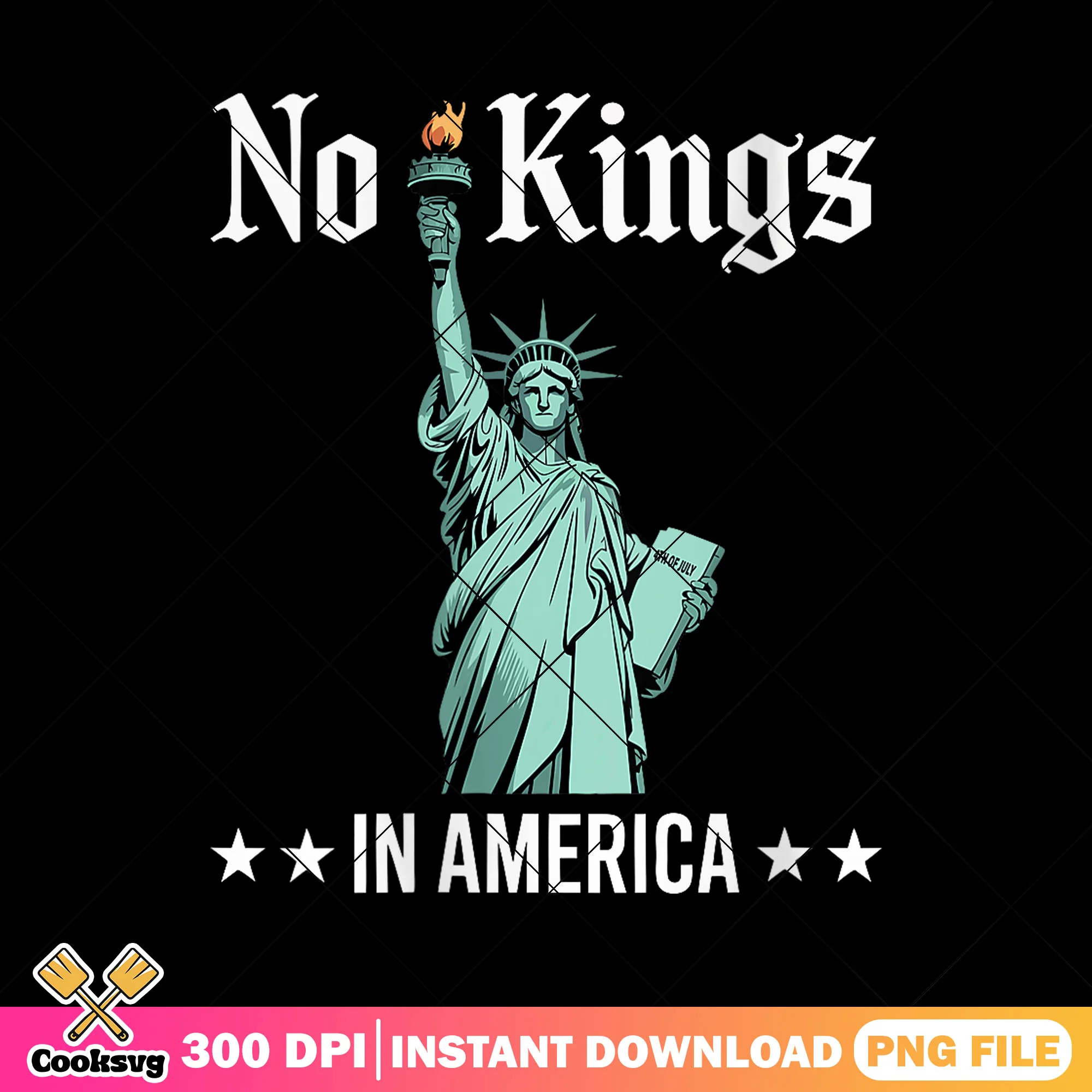America statue no kings png, america no kings png, america statue png