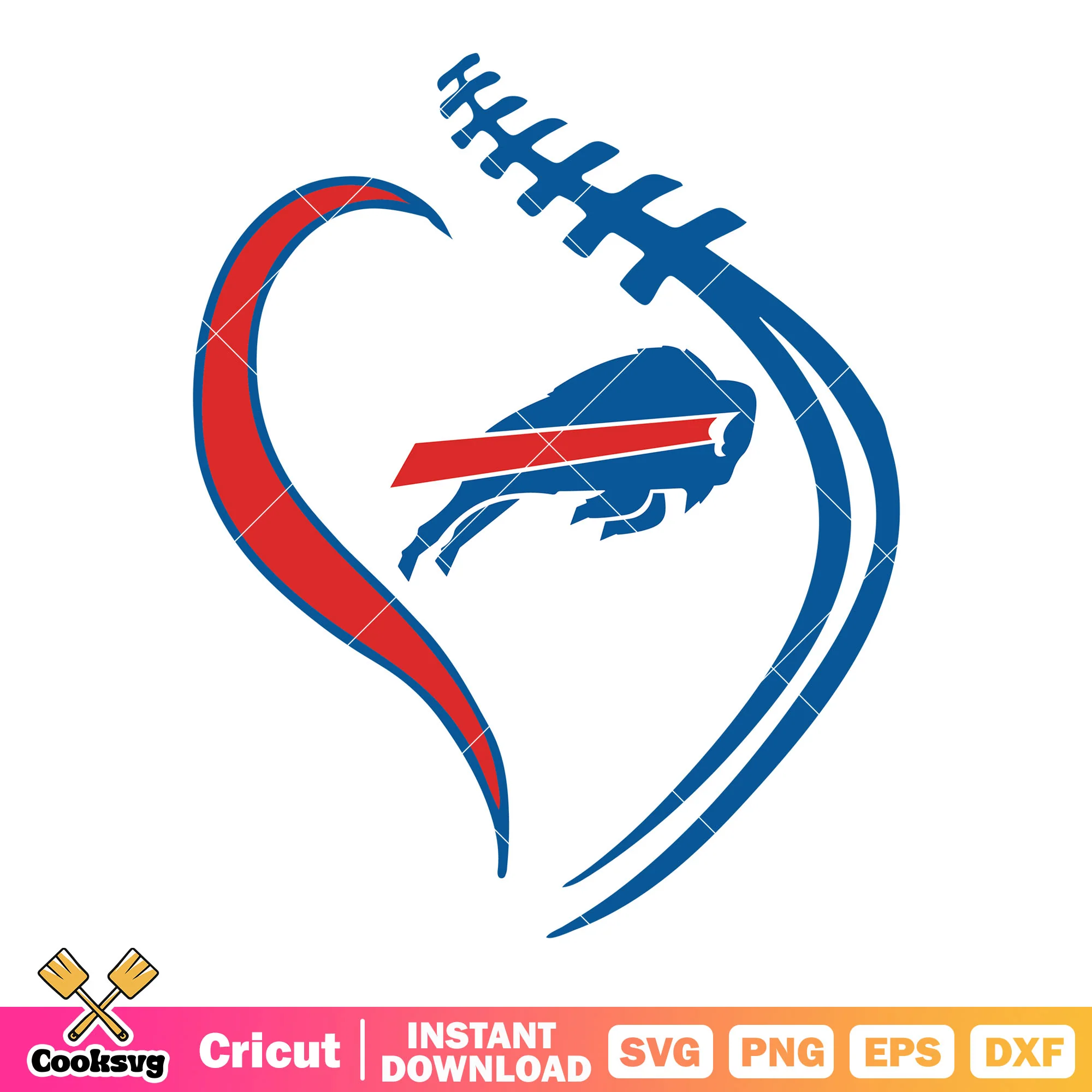 American ball swirl svg, buffalo bills svg, bills svg