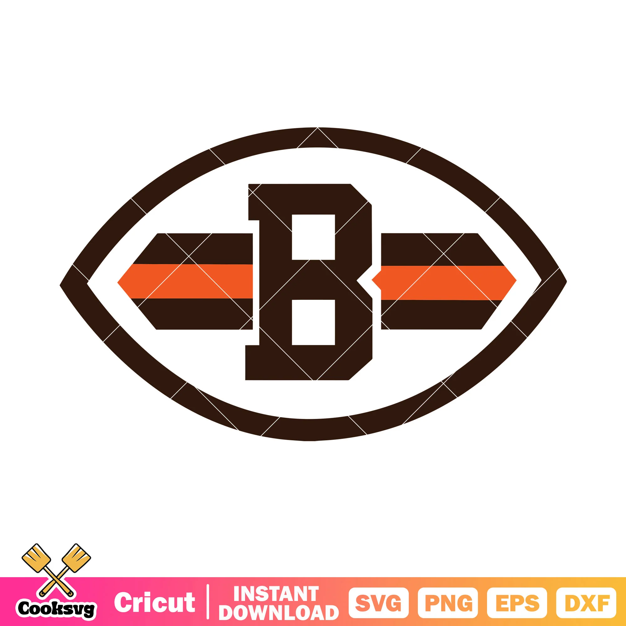 American football brown svg, jim brown svg, usa football svg