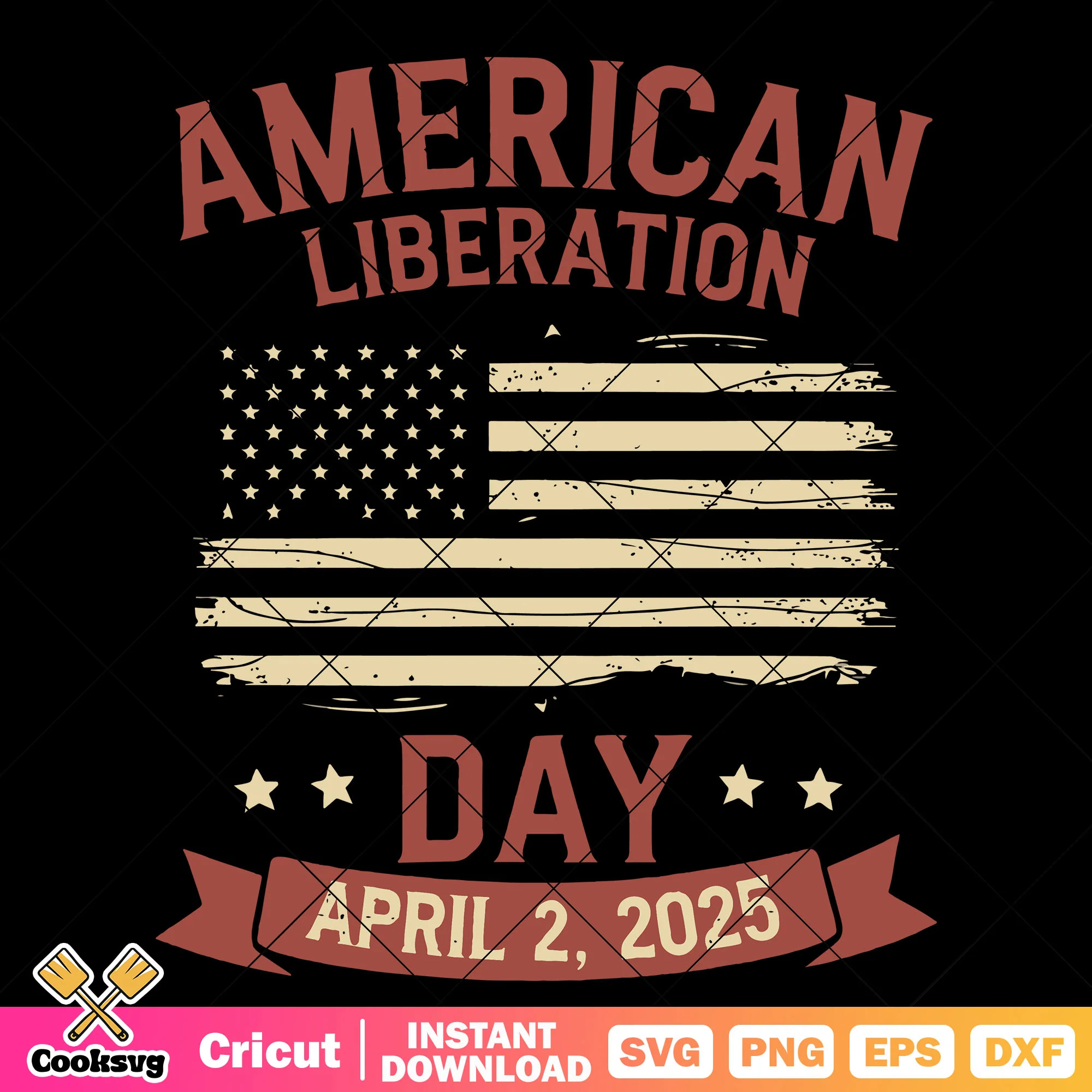 American liberation day 2025 svg, american liberalism svg