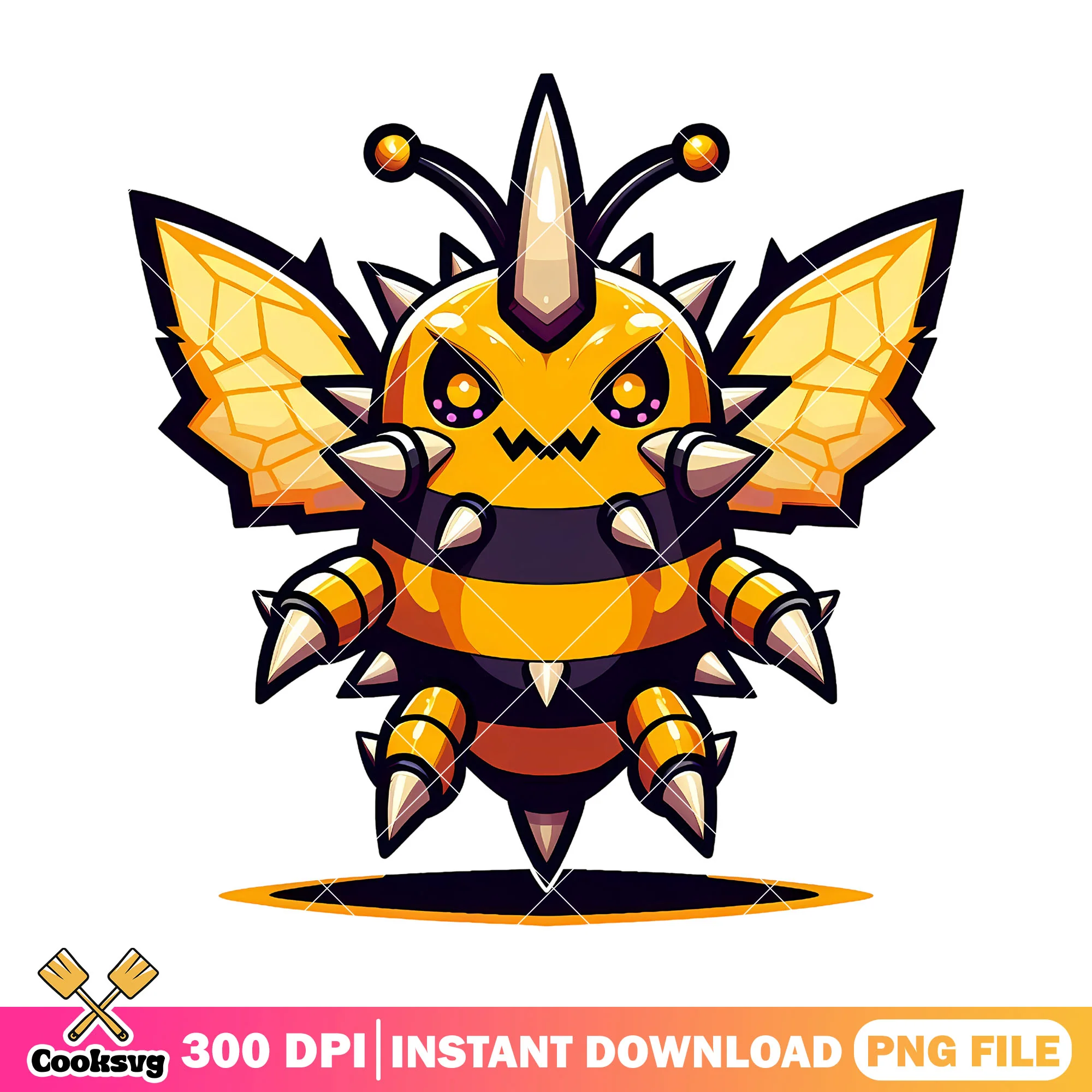 Angry Hornet Character png, cartoon characters png, halloween png