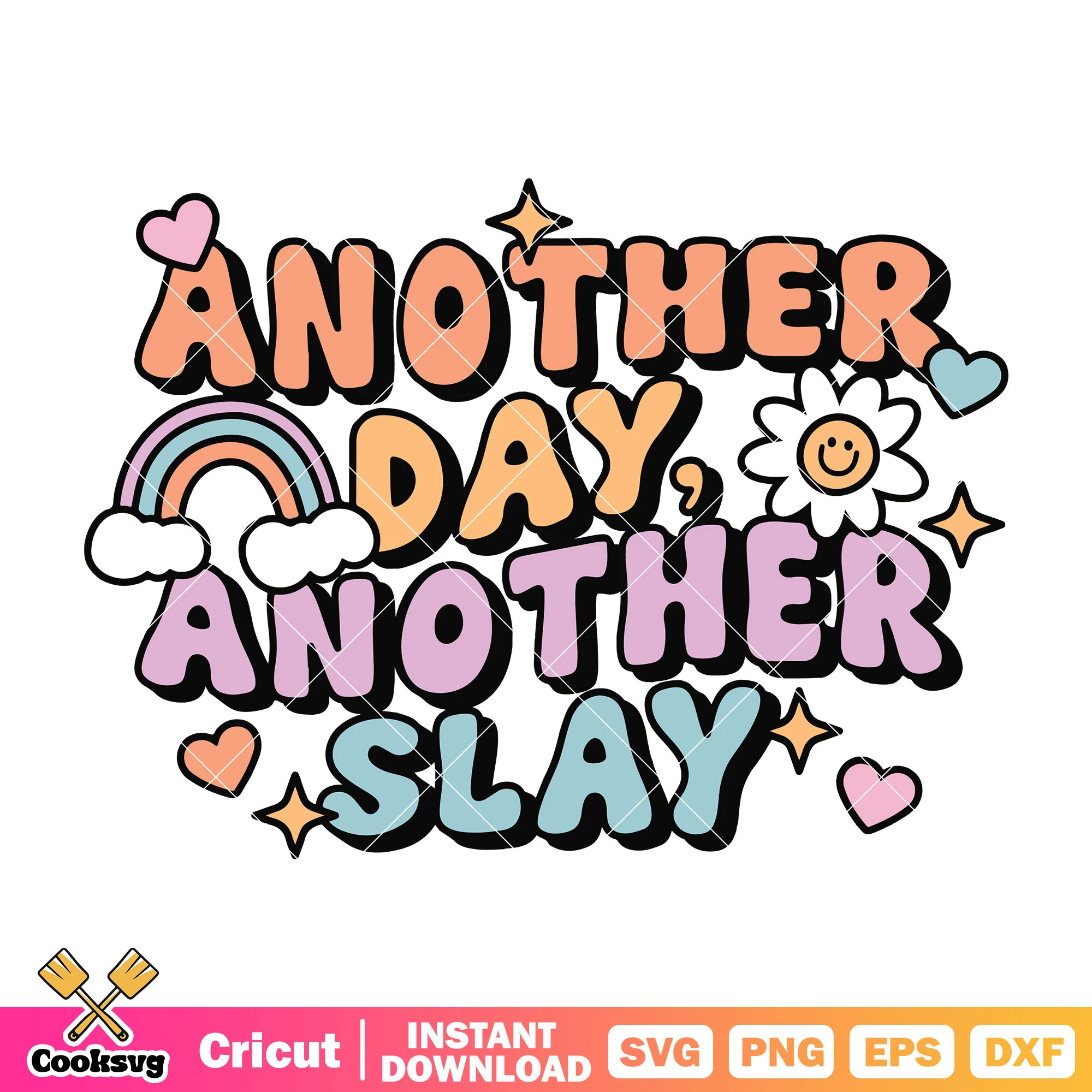 Another day another slay text svg, another day another slay svg