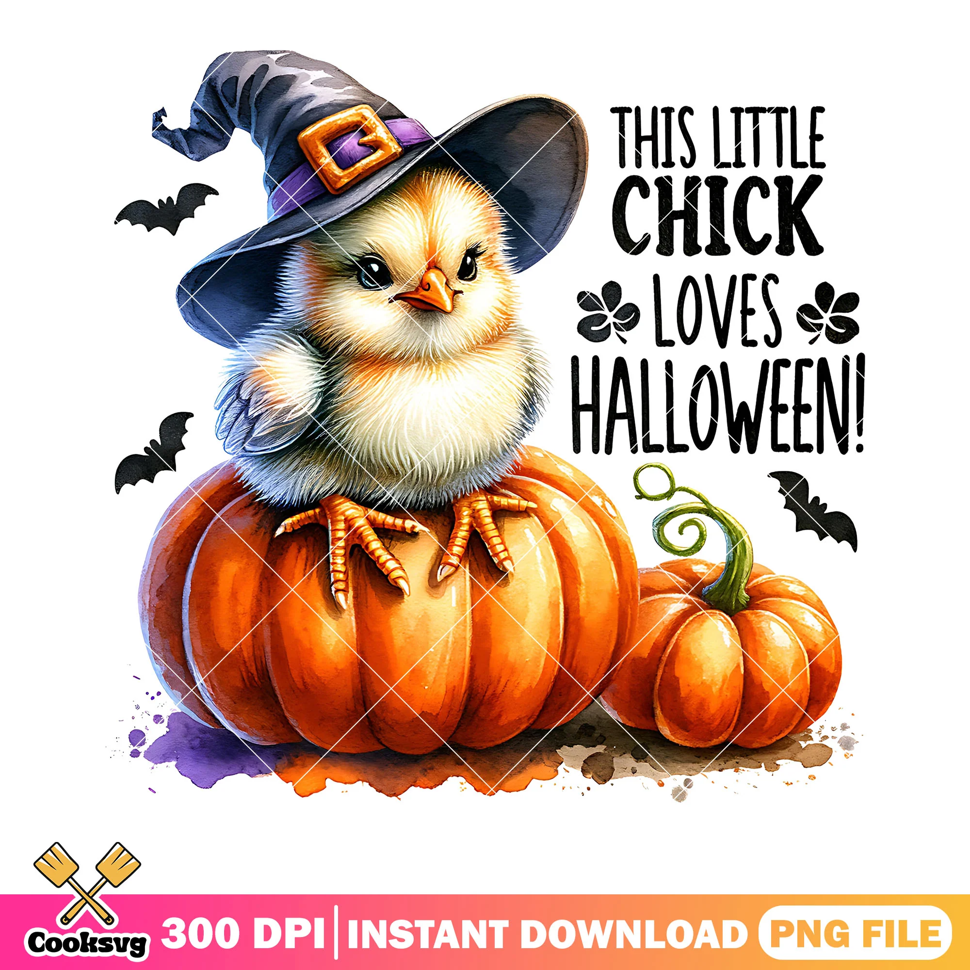 Baby chick pumpkin png, scary bats png, halloween scary png