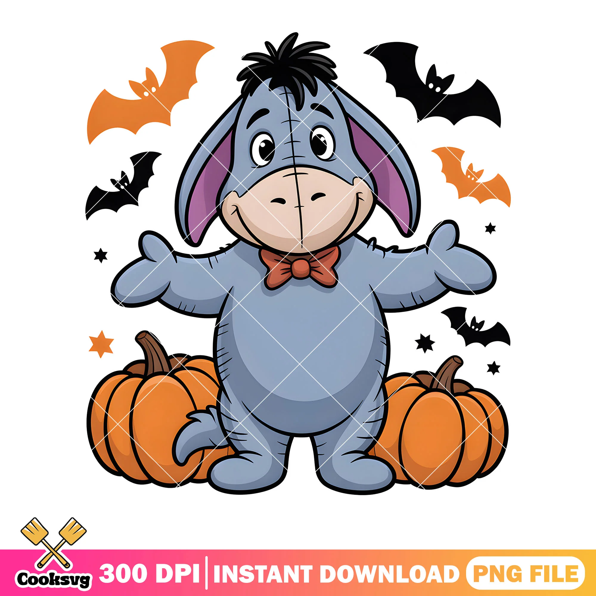 Baby eeyore halloween png winnie the pooh eeyore png, trick or treat png