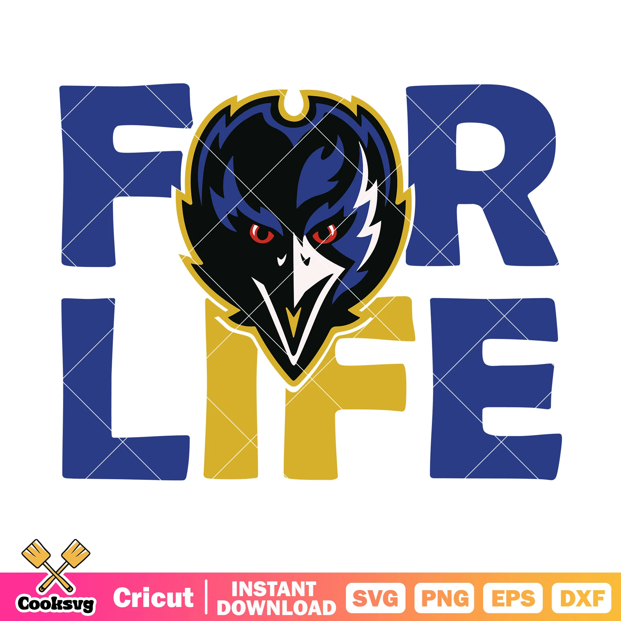 Baltimore for life svg. football nfl svg, baltimore ravens svg