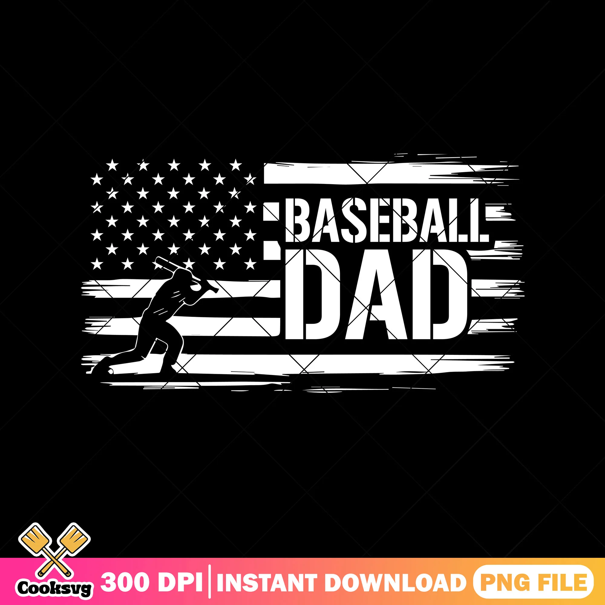 Baseball america dad png, baseball dad png, happy father day png