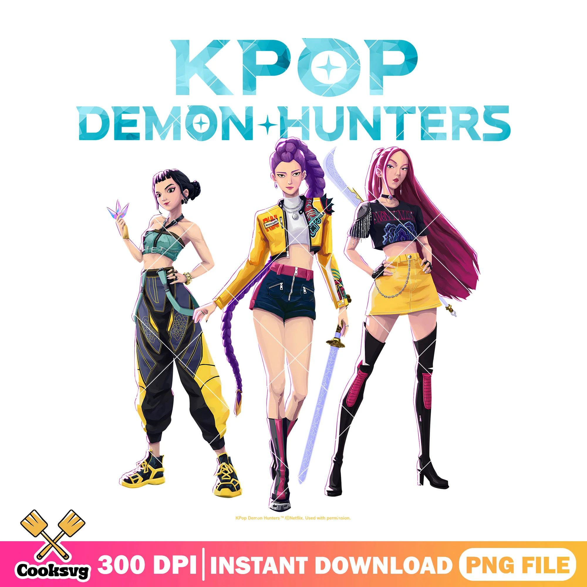 Battle girl kpop huntrix png, kpop hunters png, huntrix girl png