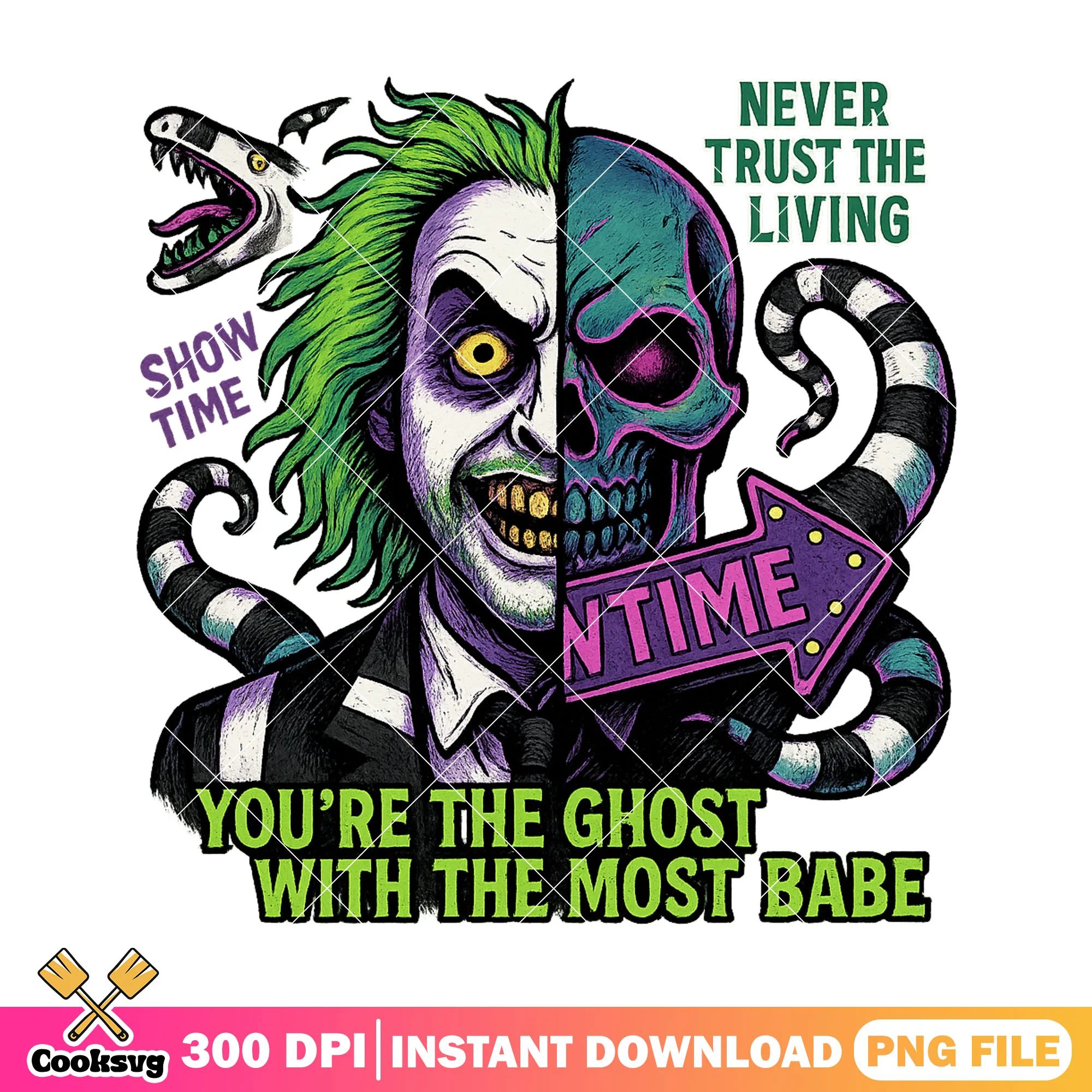 Beetlejuice the horror png, spirit halloween png, beetlejuice movie png
