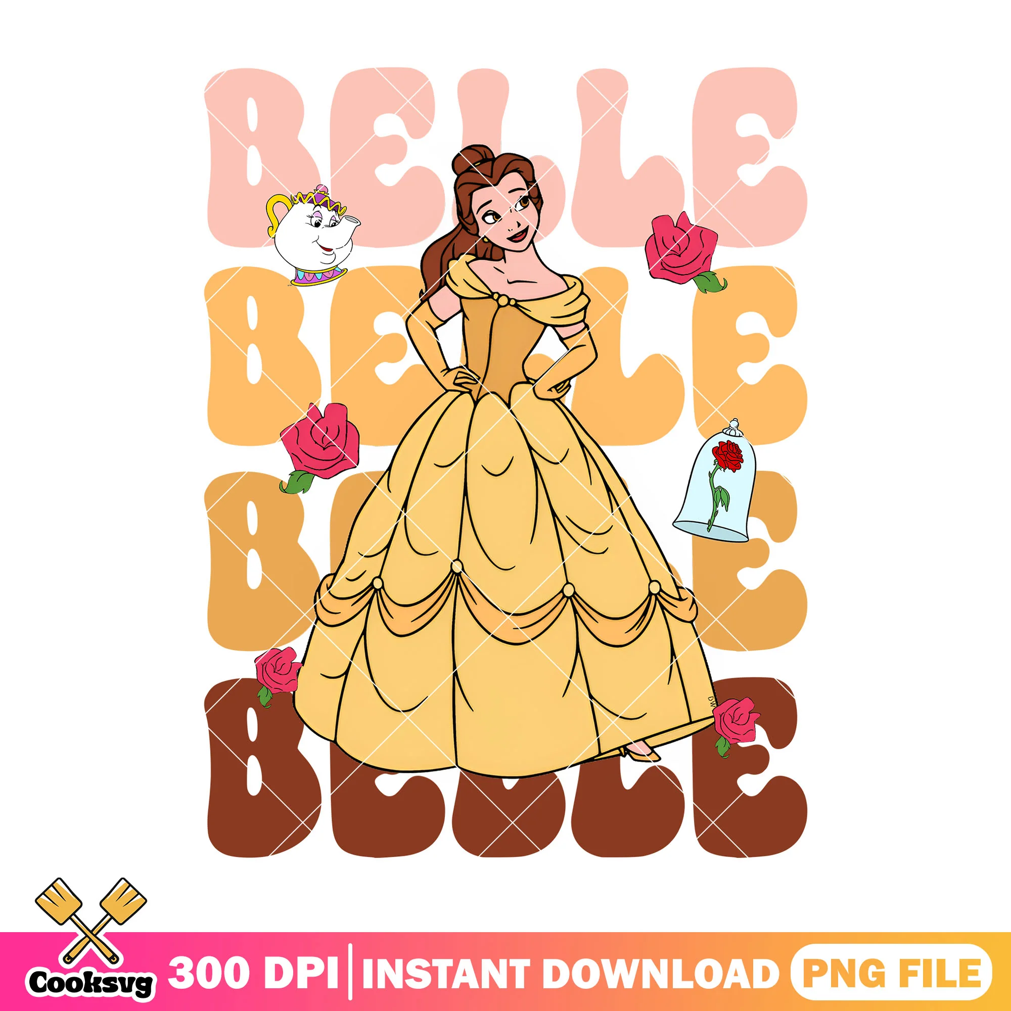 Belle princess disney vibes png, Princess disney png, Belle disney png