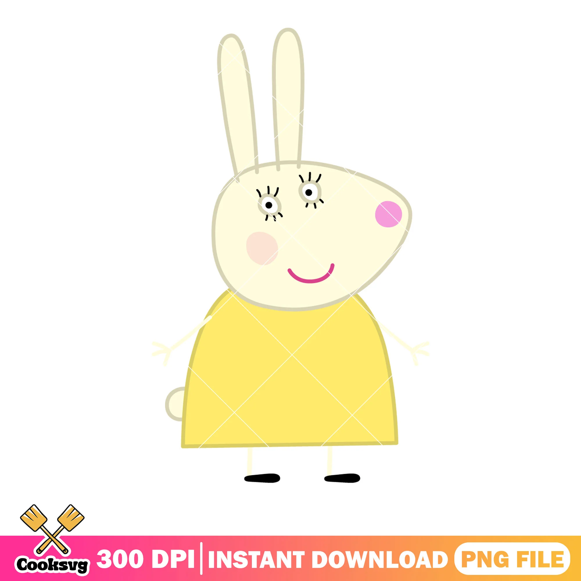 Best friend Peppa rebecca Rabit png, show for kids png, peppa pig cartoon png