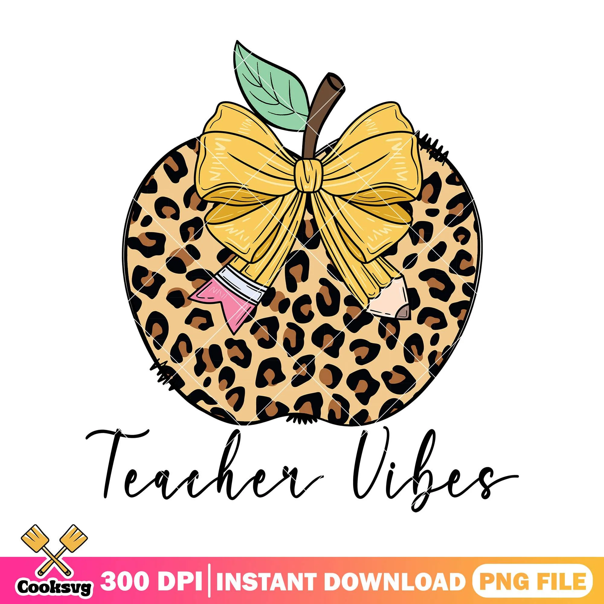 Big apple and bow design png, back to school art png, yellow bow png