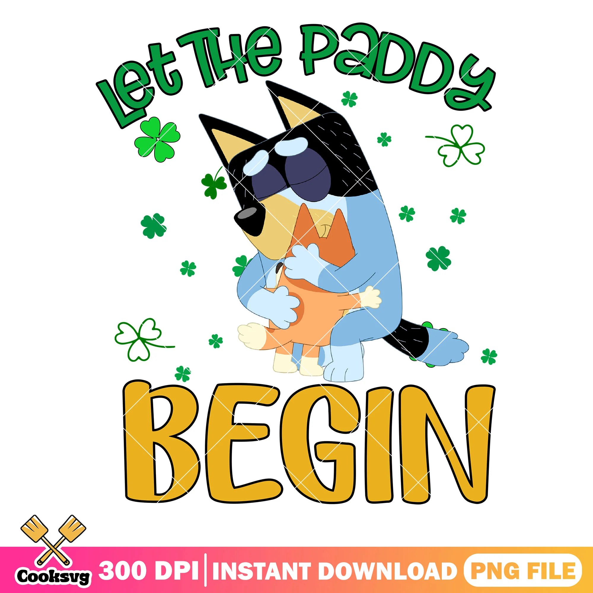 Bingo let the paddy begin png, let shenanigans begin png