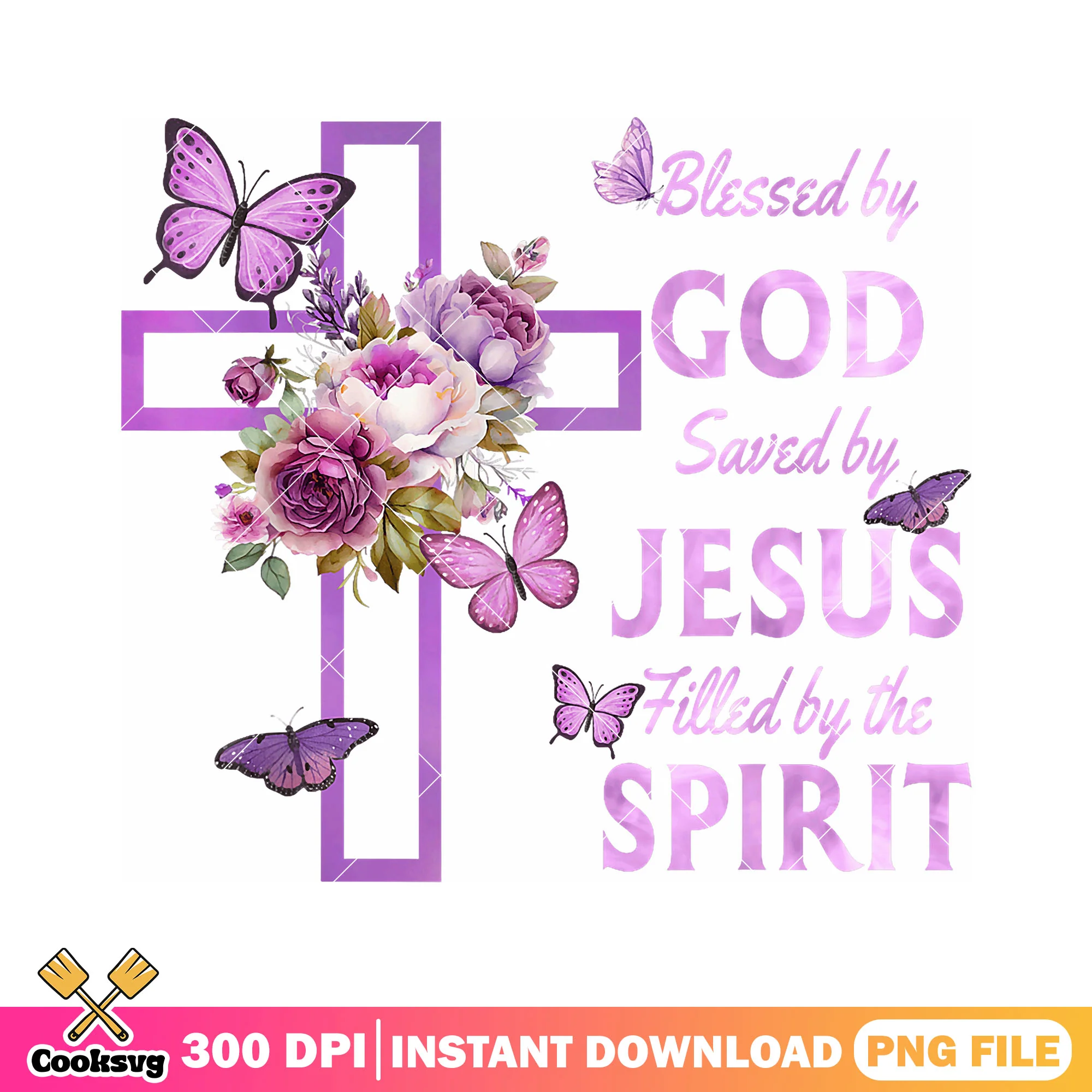Blessed god saved jesus png, jesus blessed png, god is spirit png