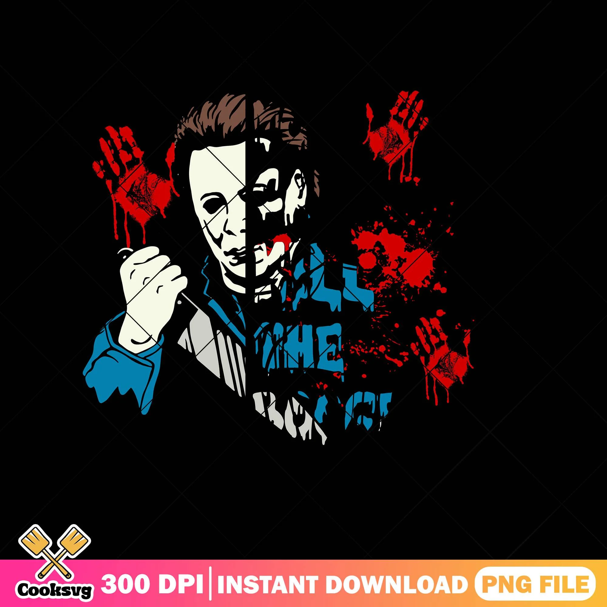Boogeyman can not kill png, michael horror png, what is halloween png