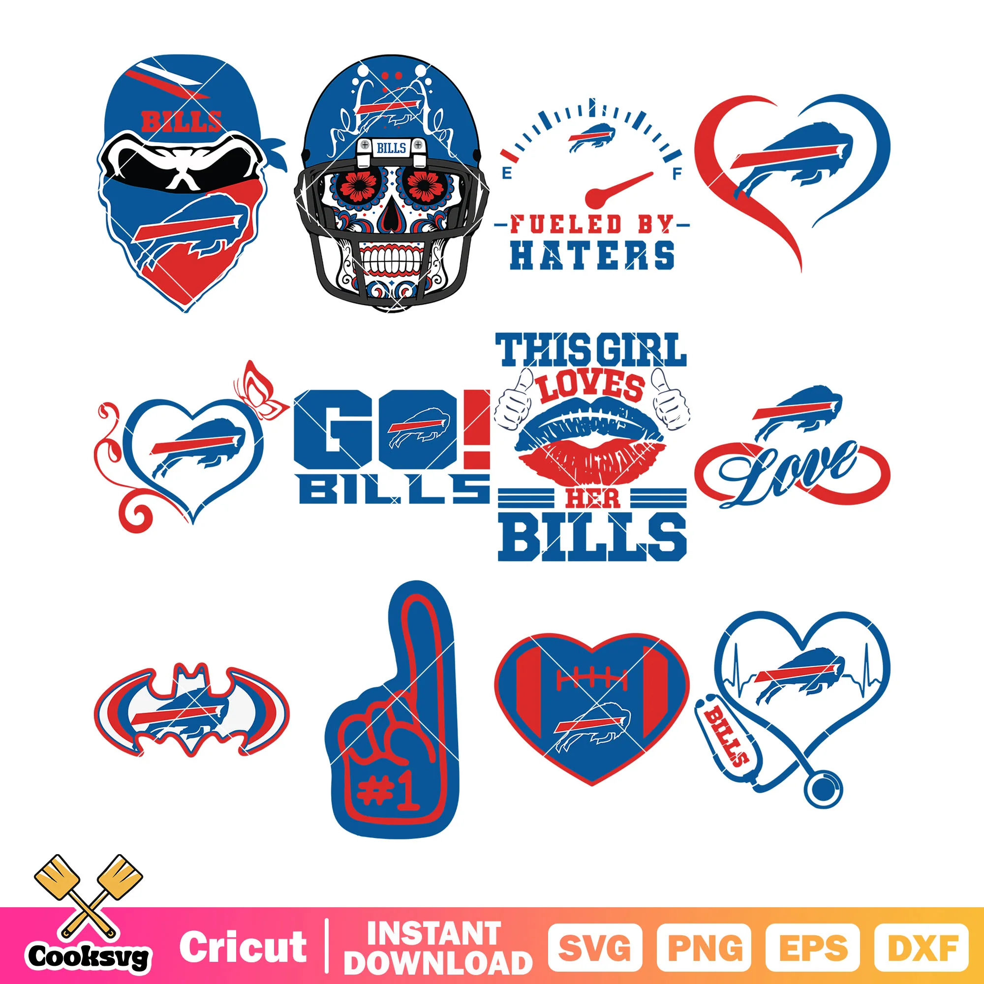 BPM bills buffalow bundle svg, batman bundle svg, rugby ball bundle svg