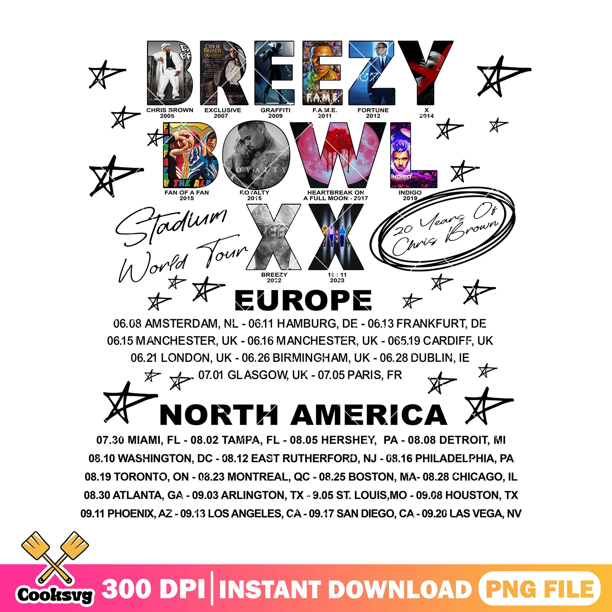 Breesy Bowl XX Europe png, Breesy Bowl png, chris brown png