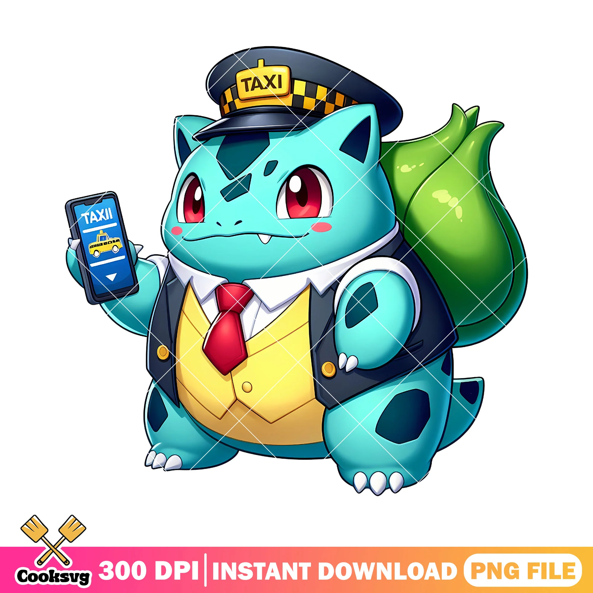 Bulbasaur police image png, pokemon custome png, halloween png