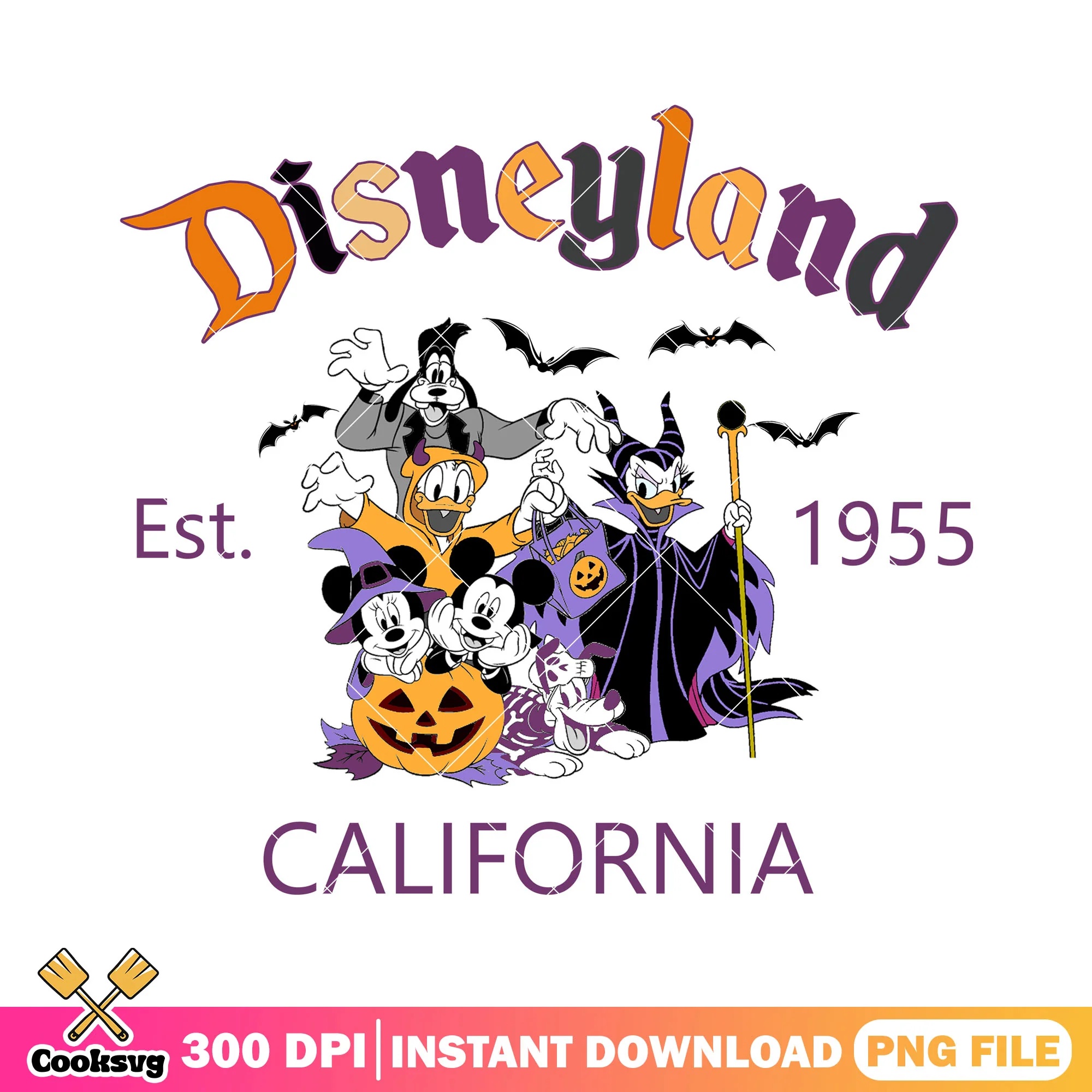 California halloween land png, disney land png, halloween town png
