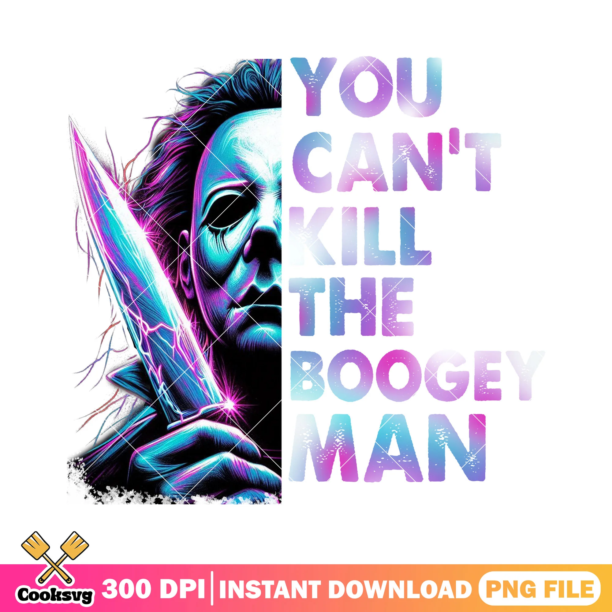 Can not kill the boogey man png, movie michael png, halloween scary png
