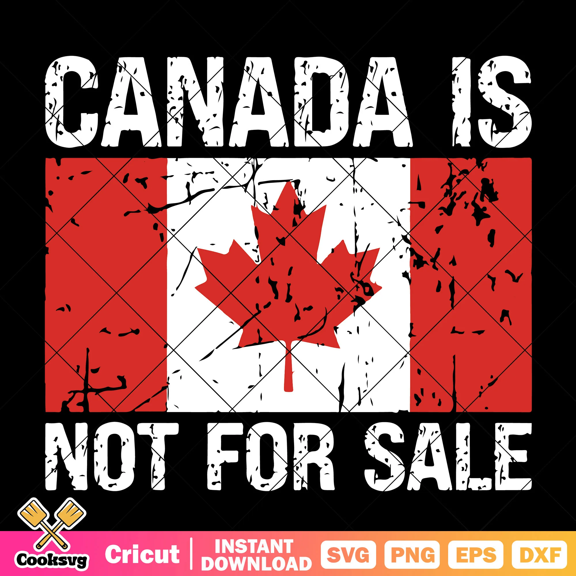 Canada is not for sale black svg, canada is not for sale svg