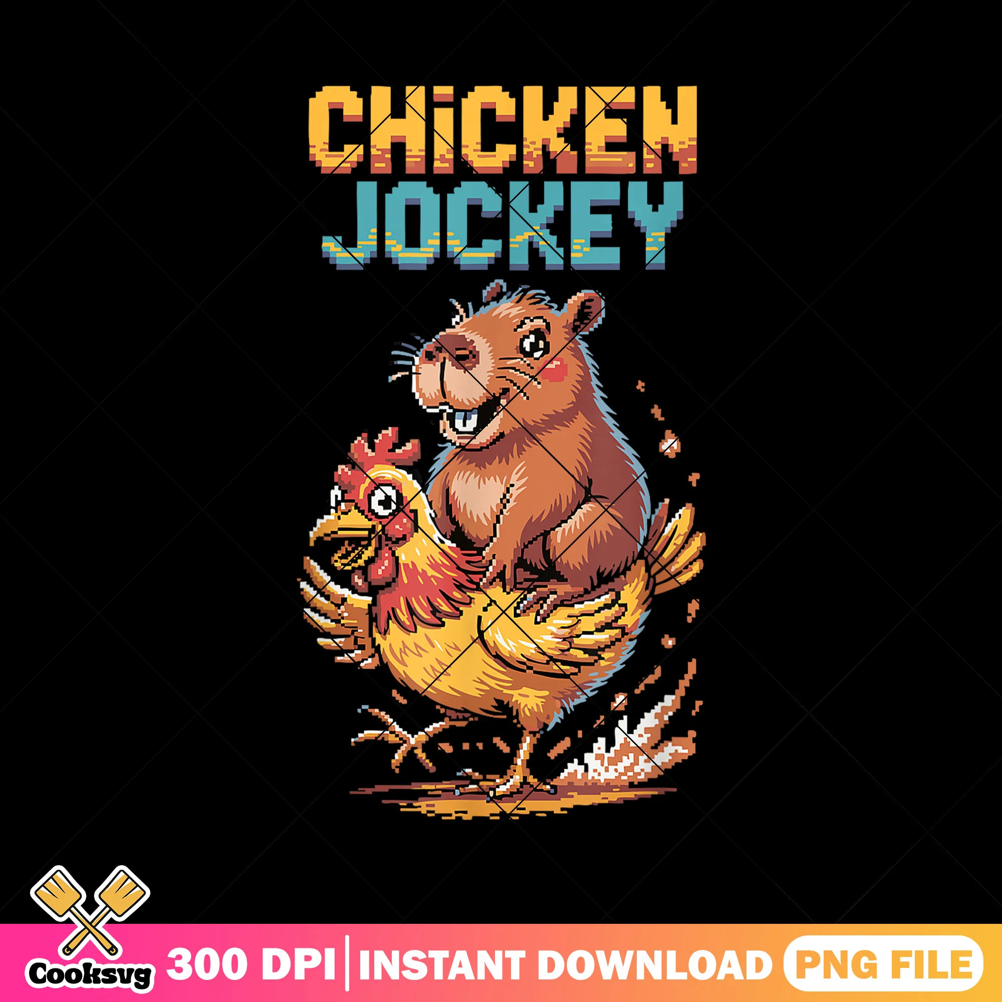 Capybara chicken jokey png, minecraft chicken jokey png, minecraft trending png