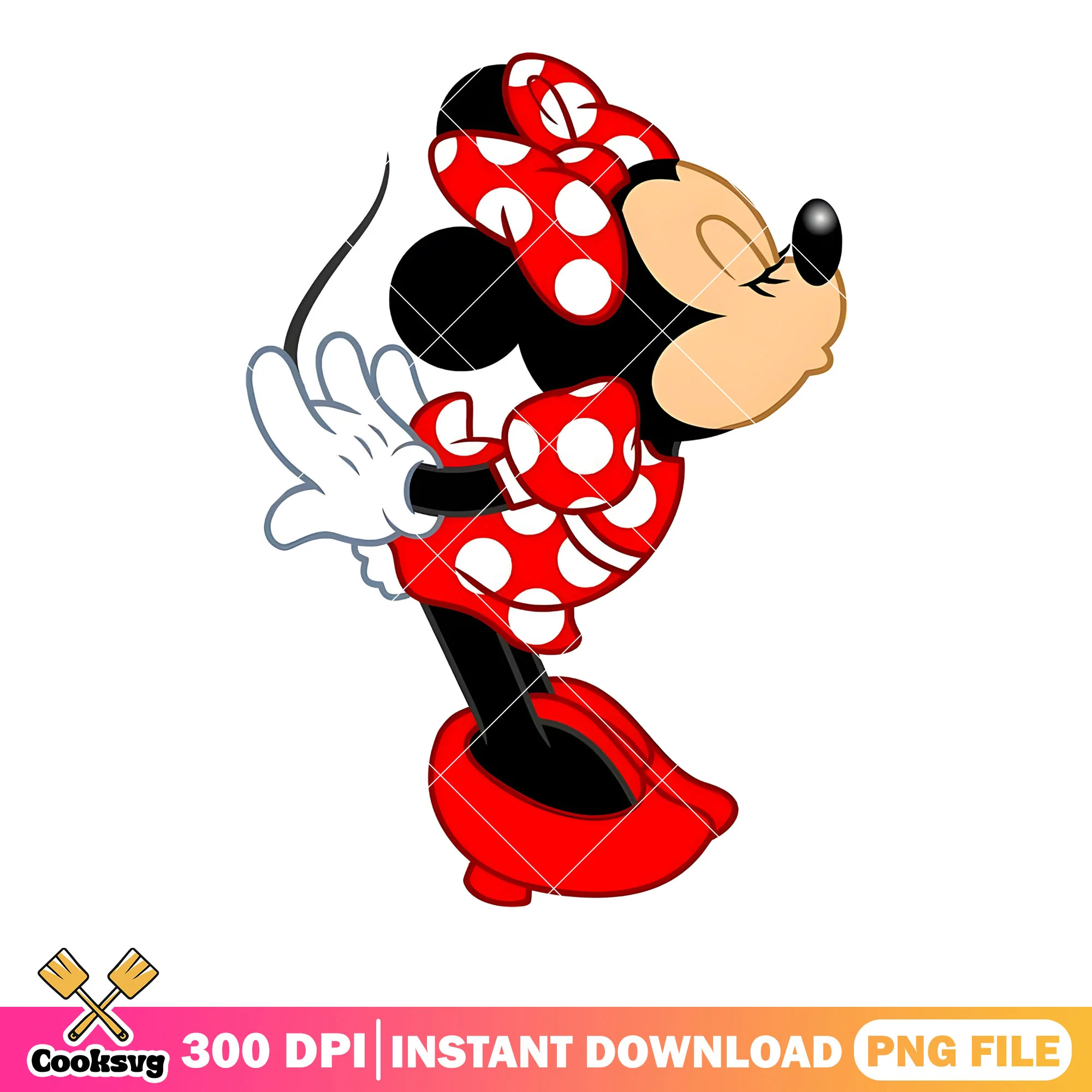 Caro minnie valentines vibes png, happy valentine png, minnie mouse png