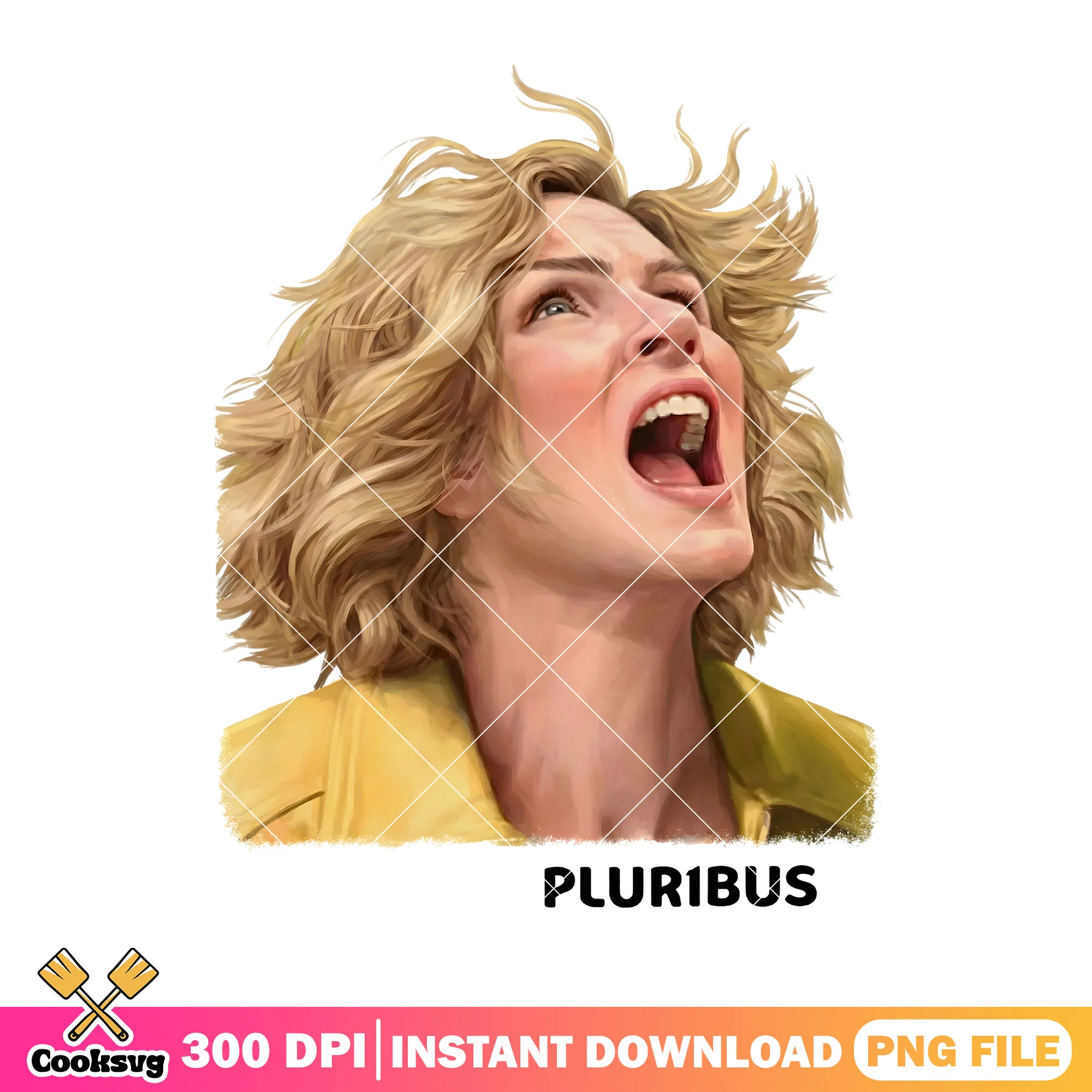 Carol pluribus yelling png, carol pluribus png, tv show 2025 png