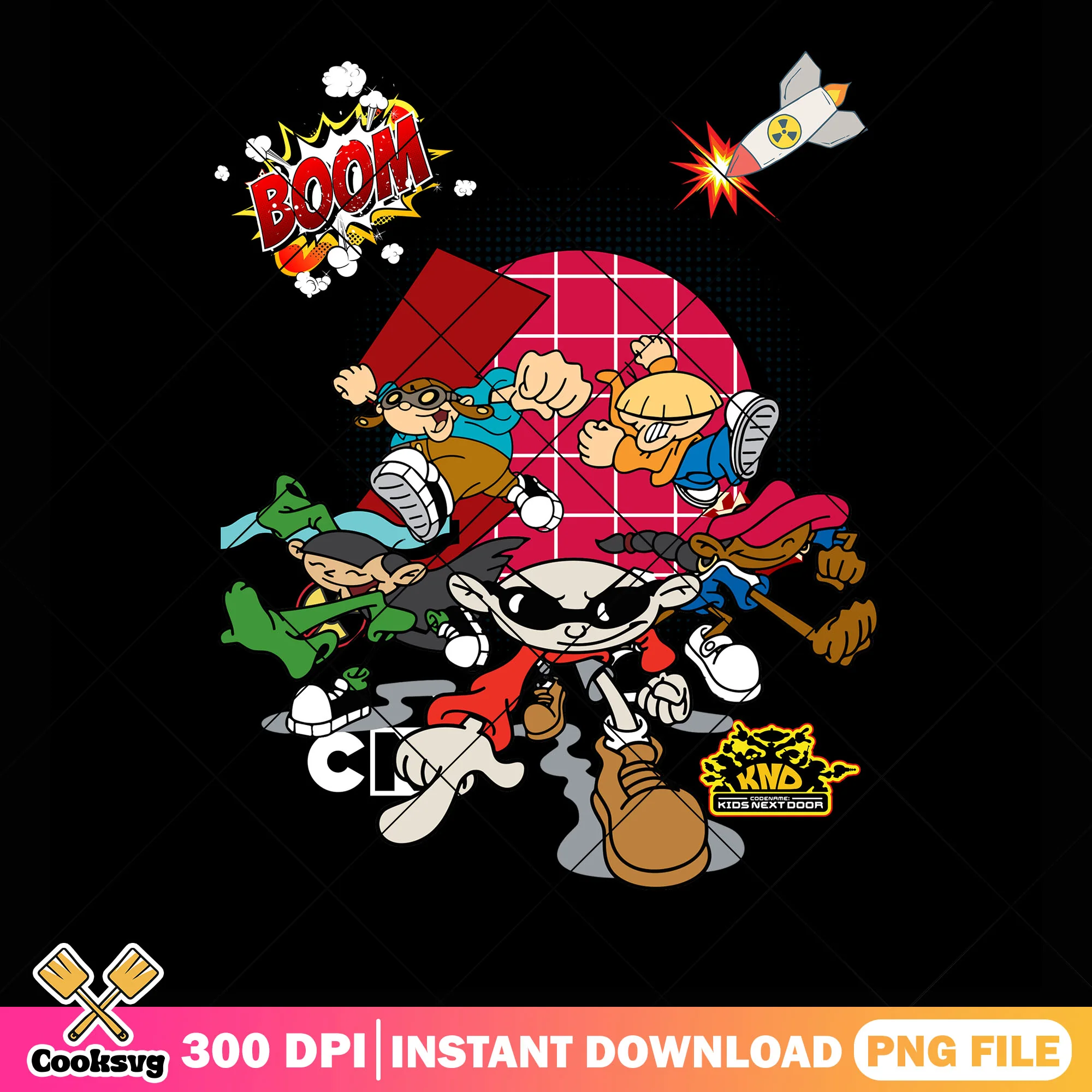 Cartoon Network  png, Numbuh One png, Codename Kids Next Door png