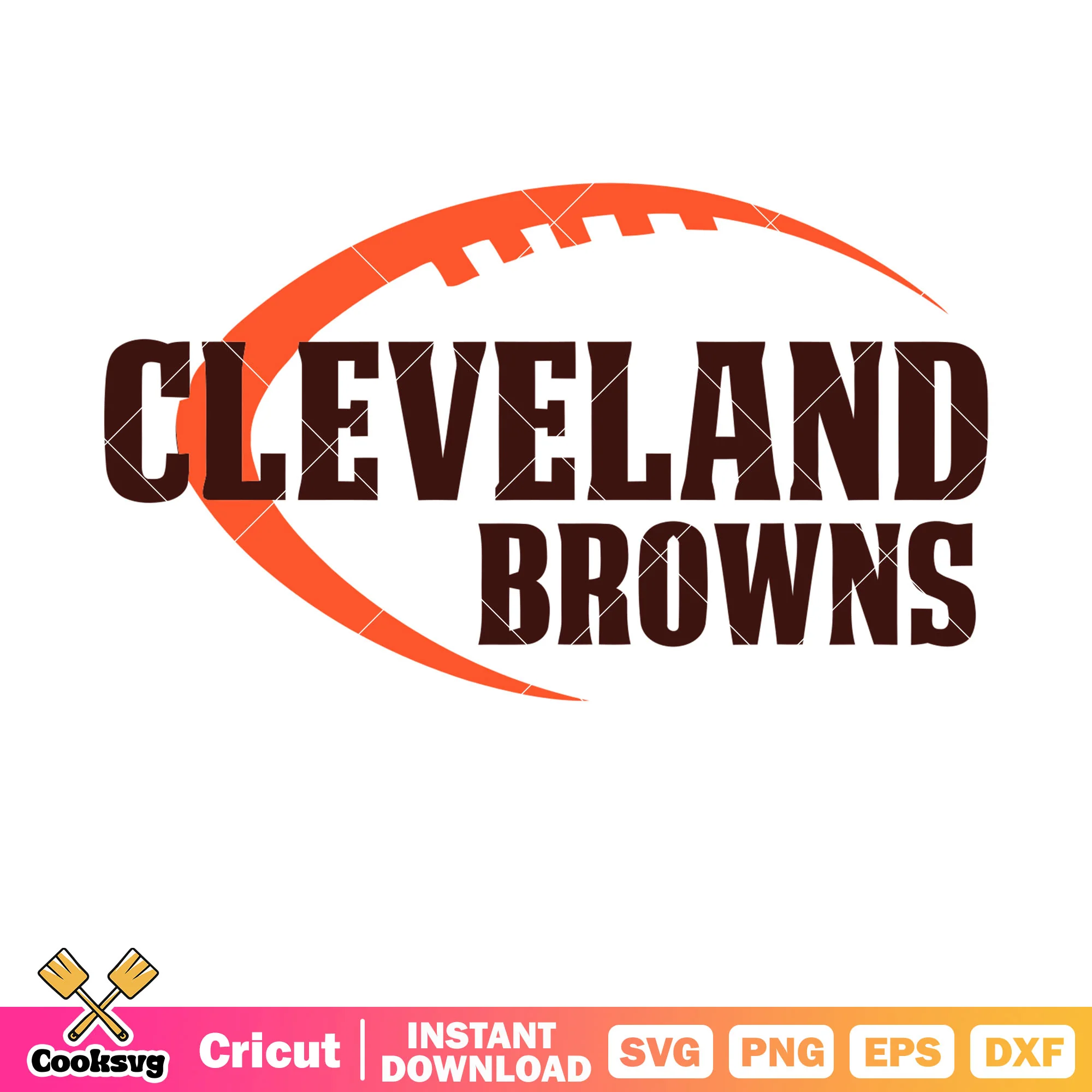 Characteristic cleveland browns svg, afc north svg, nfl teams svg