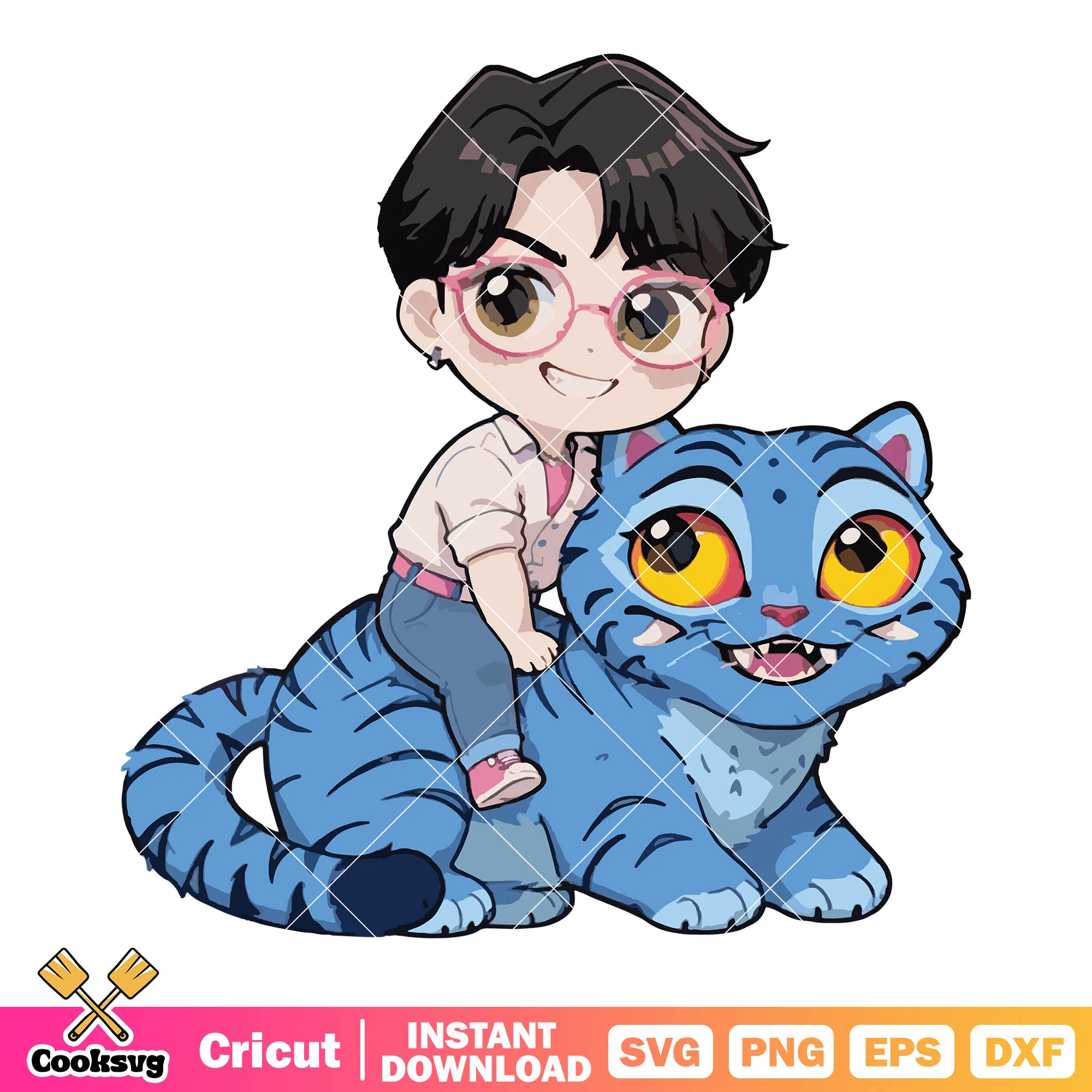 Chibi jinu on derpy svg, jinu saja svg, saja boys band svg