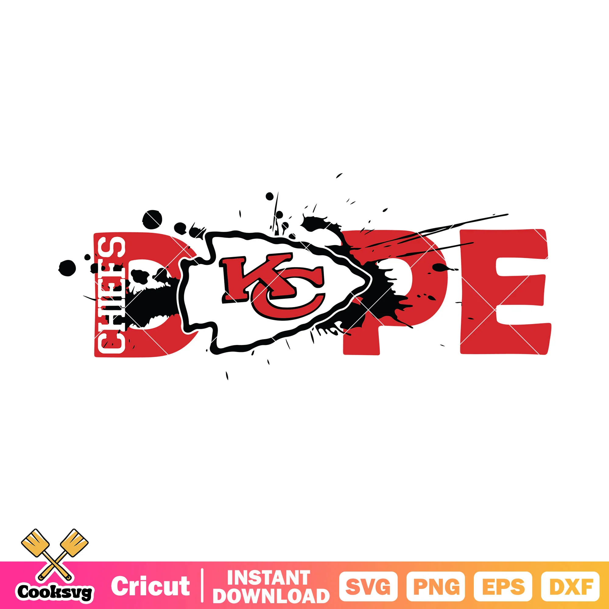 Chiefs dope kc team svg, kansas city svg, nfl teams svg