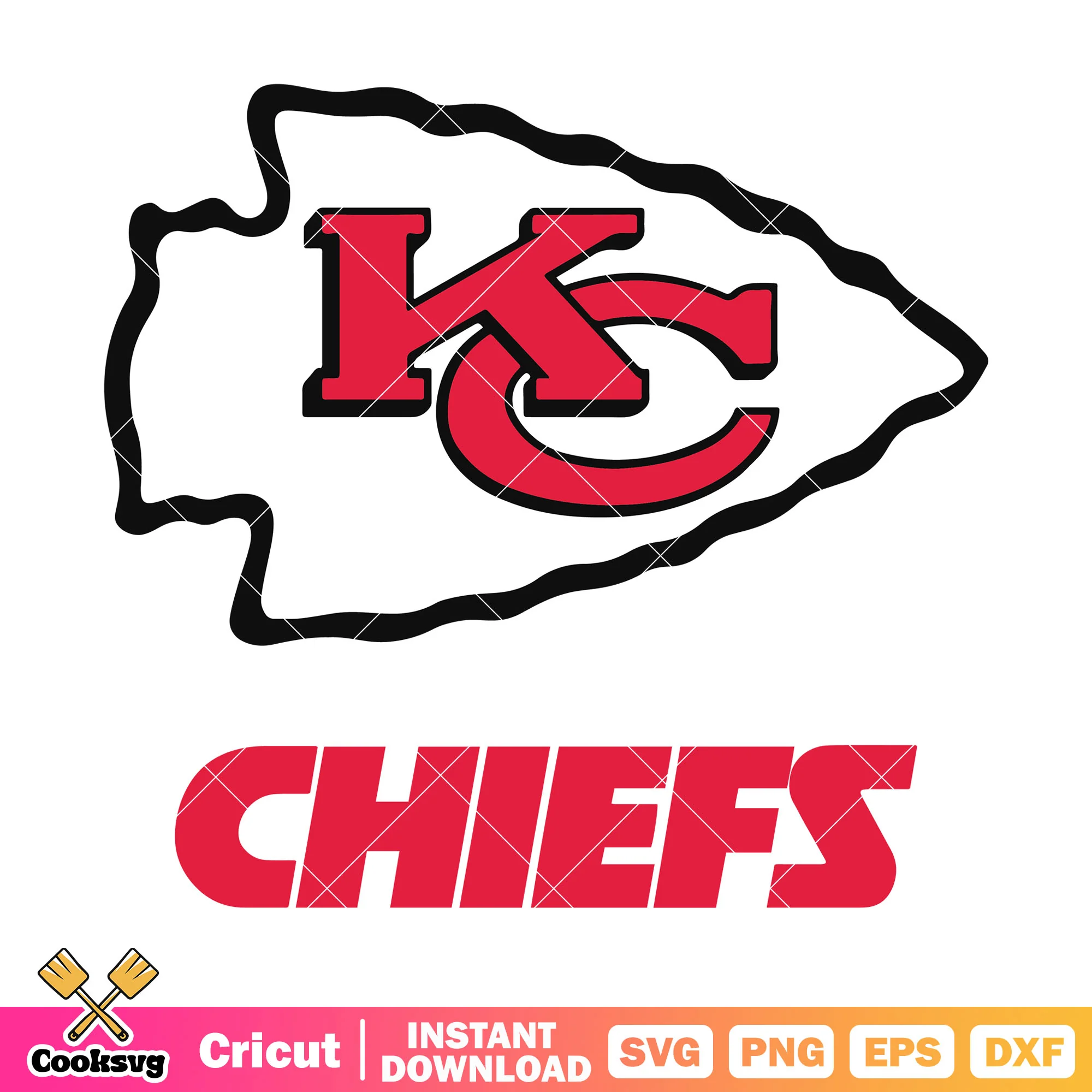 Chiefs Kansas city team svg, kc chiefs svg, nfl football svg