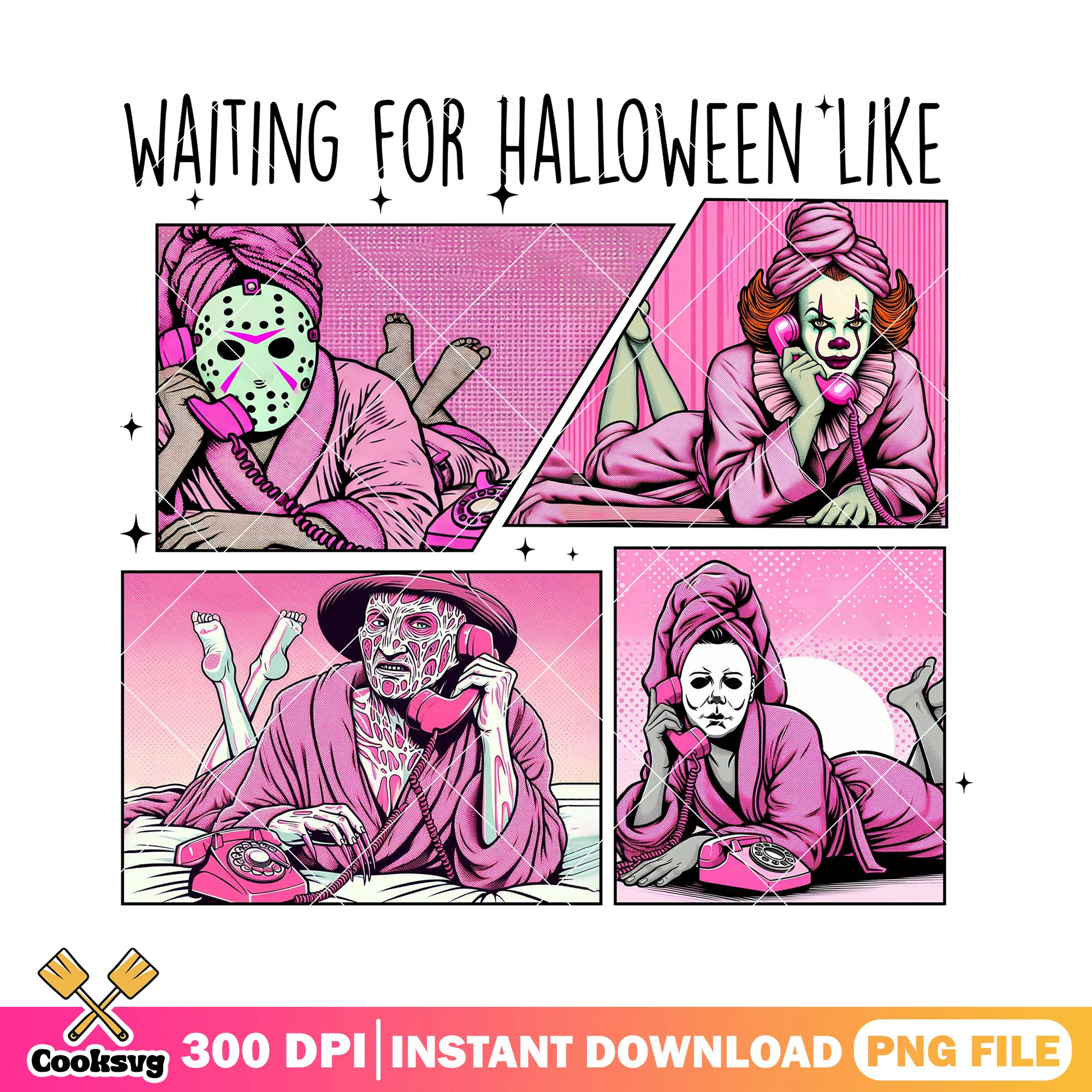 Chilling with murderer png, movies horror png, halloween spirit png
