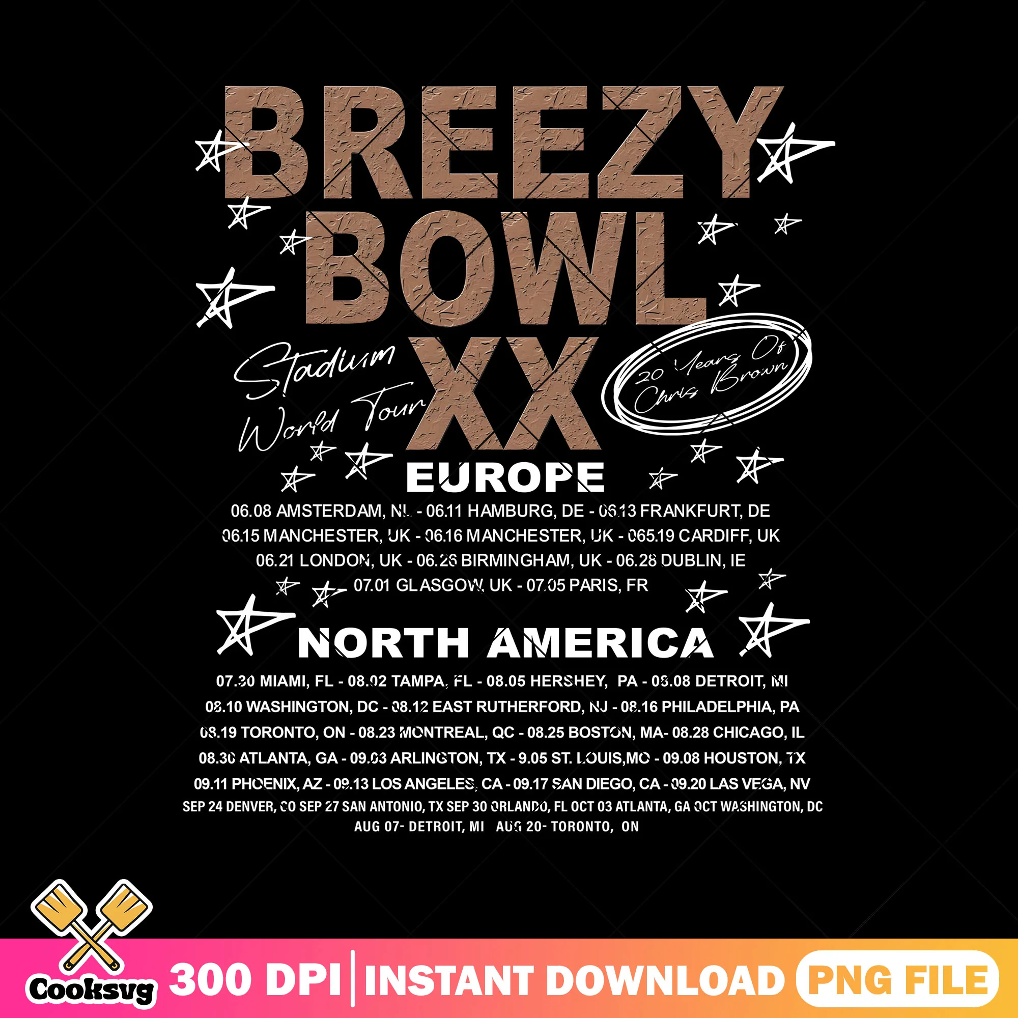 Chris brown in bowl XX png, Chris brown tour png, Breezy BowlXX Jersey png