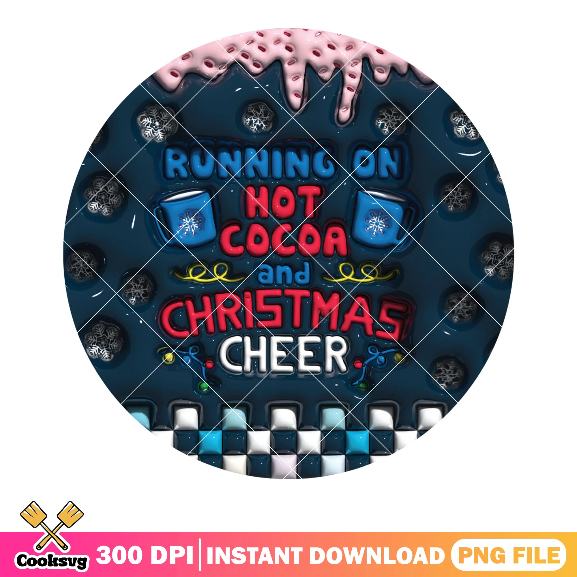 Christmas cheer santa png, christmas designs png, merry christmas png