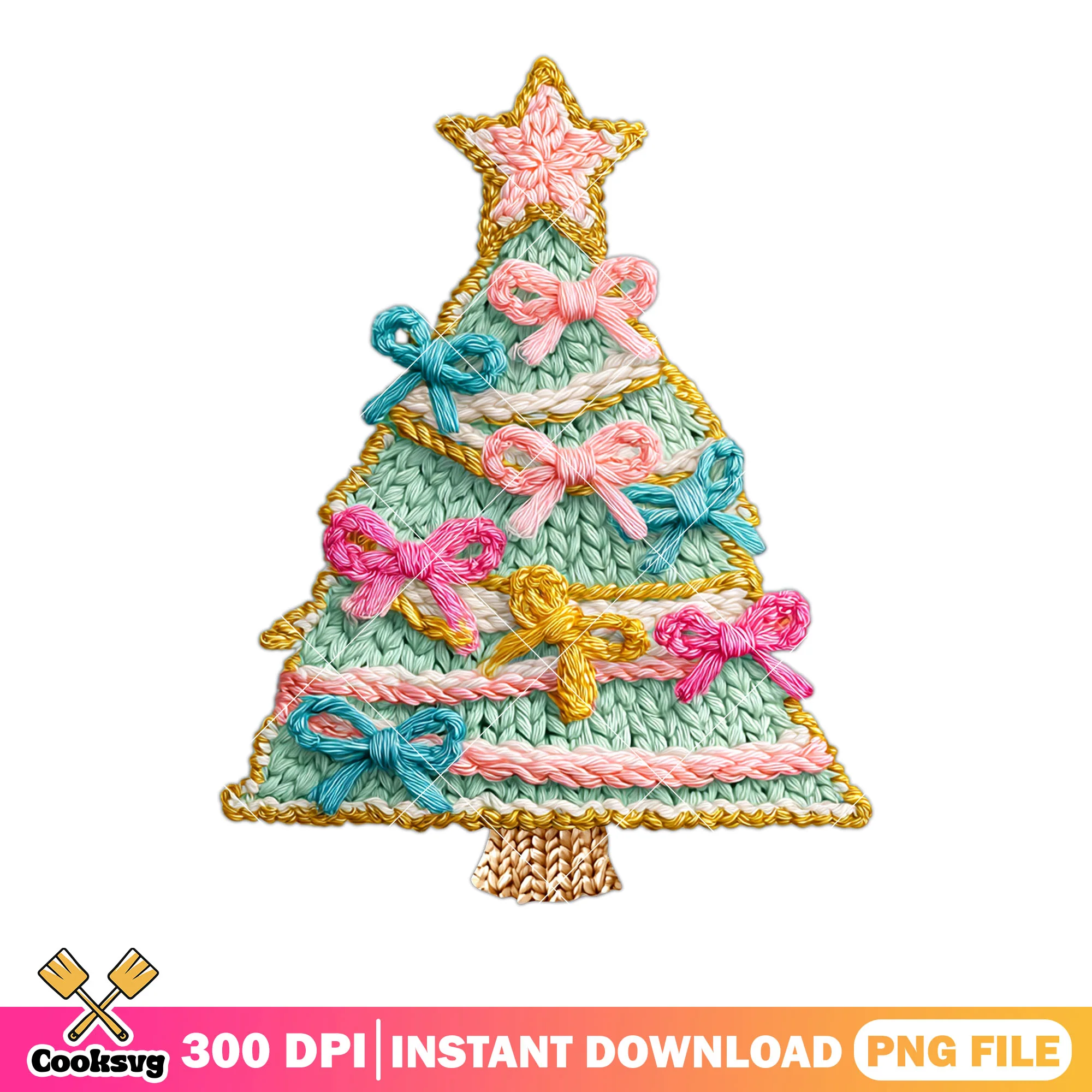 Christmas decor pattern png, christmas tree png, xmas png
