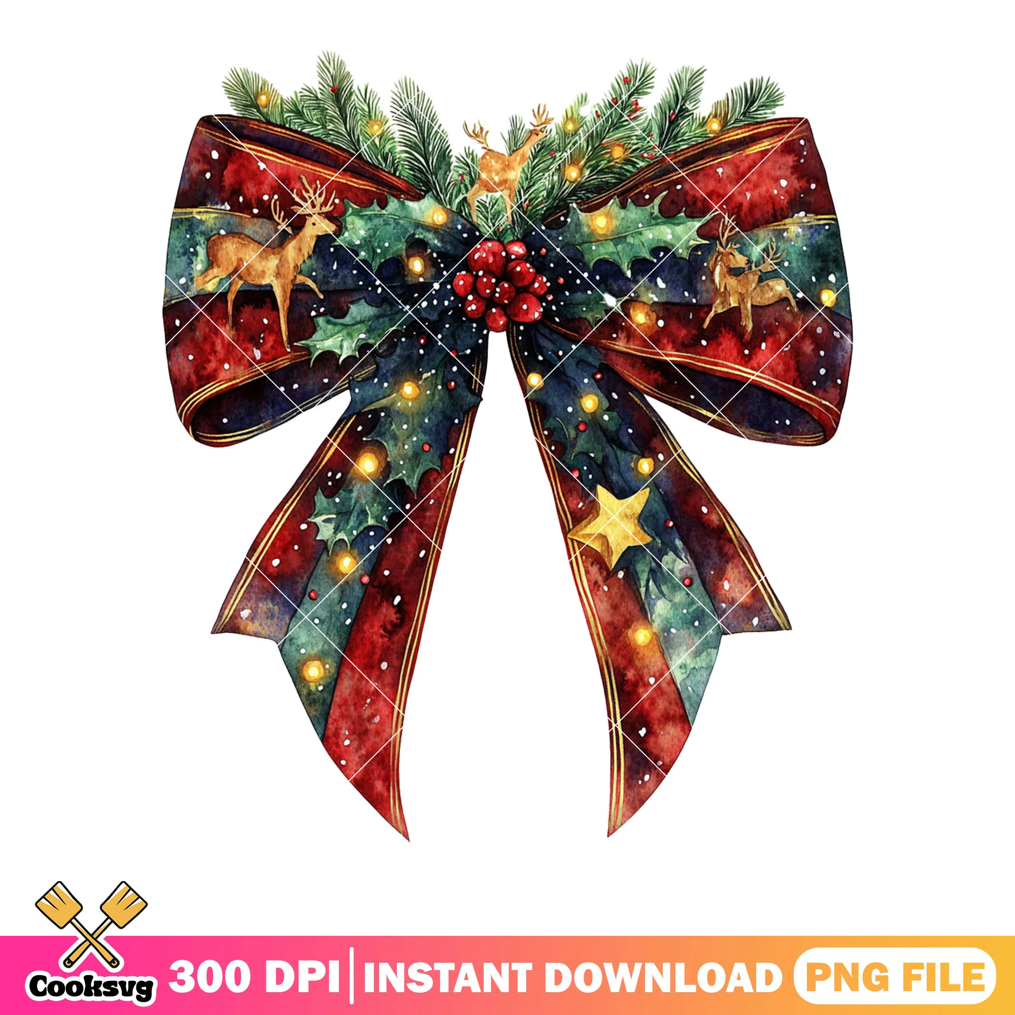 Christmas galaxy bow png, christmas bow png, christmas vibes png