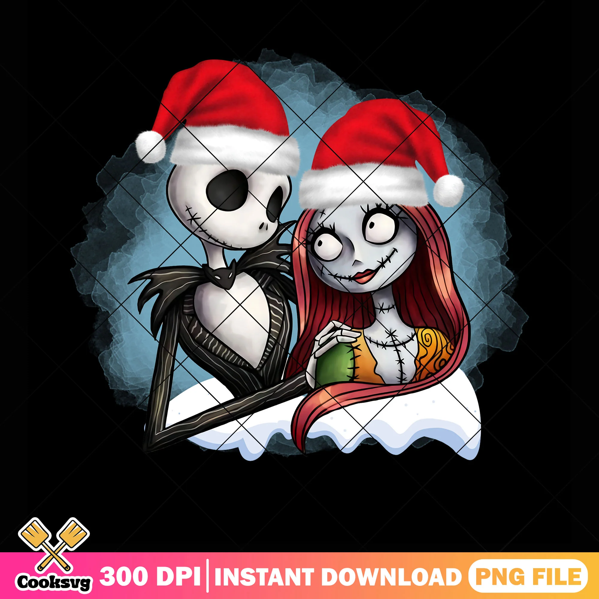 Christmas monster santa png, the night before christmas png, xmas png
