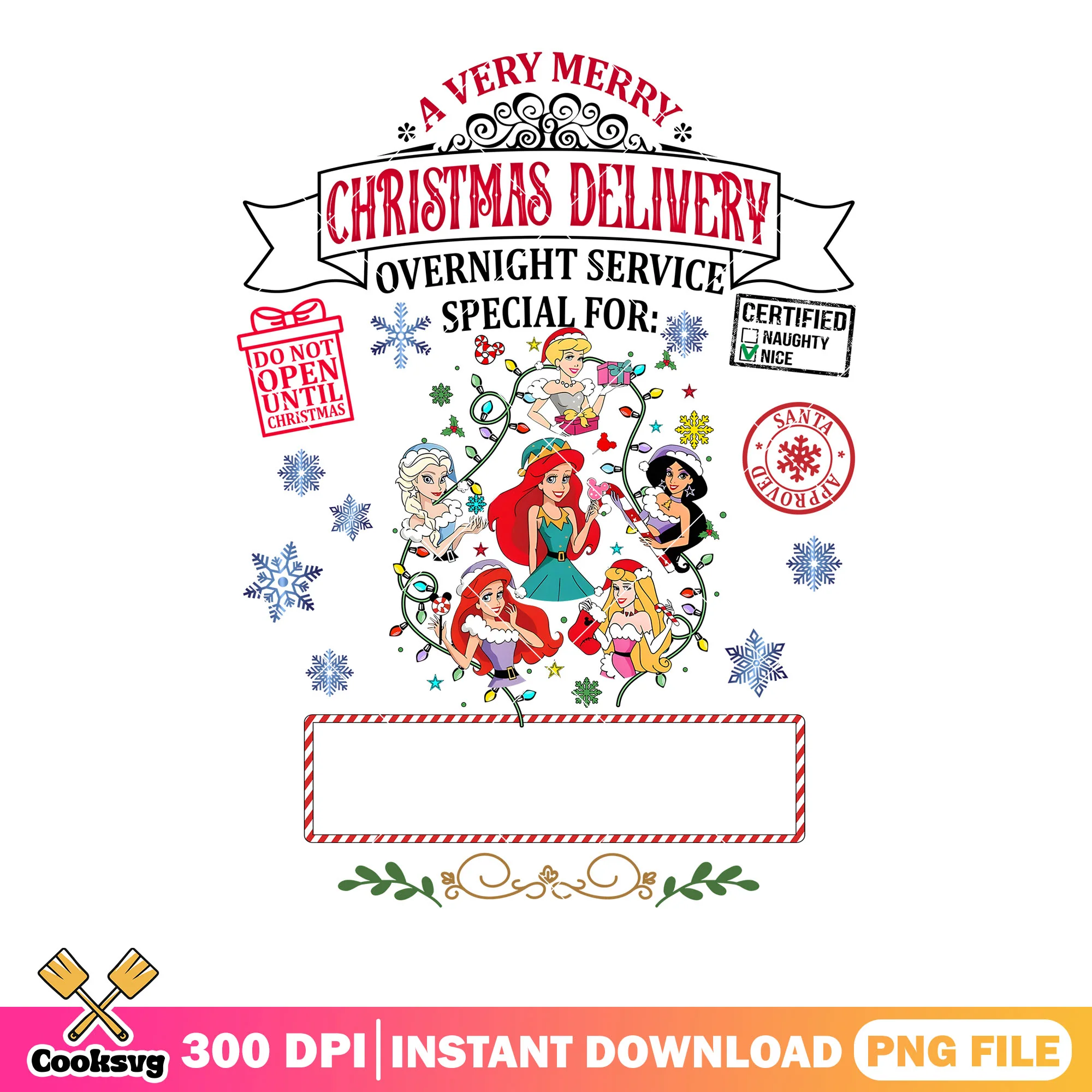 Christmas princess disney png, merry xmas png, rapunzel png