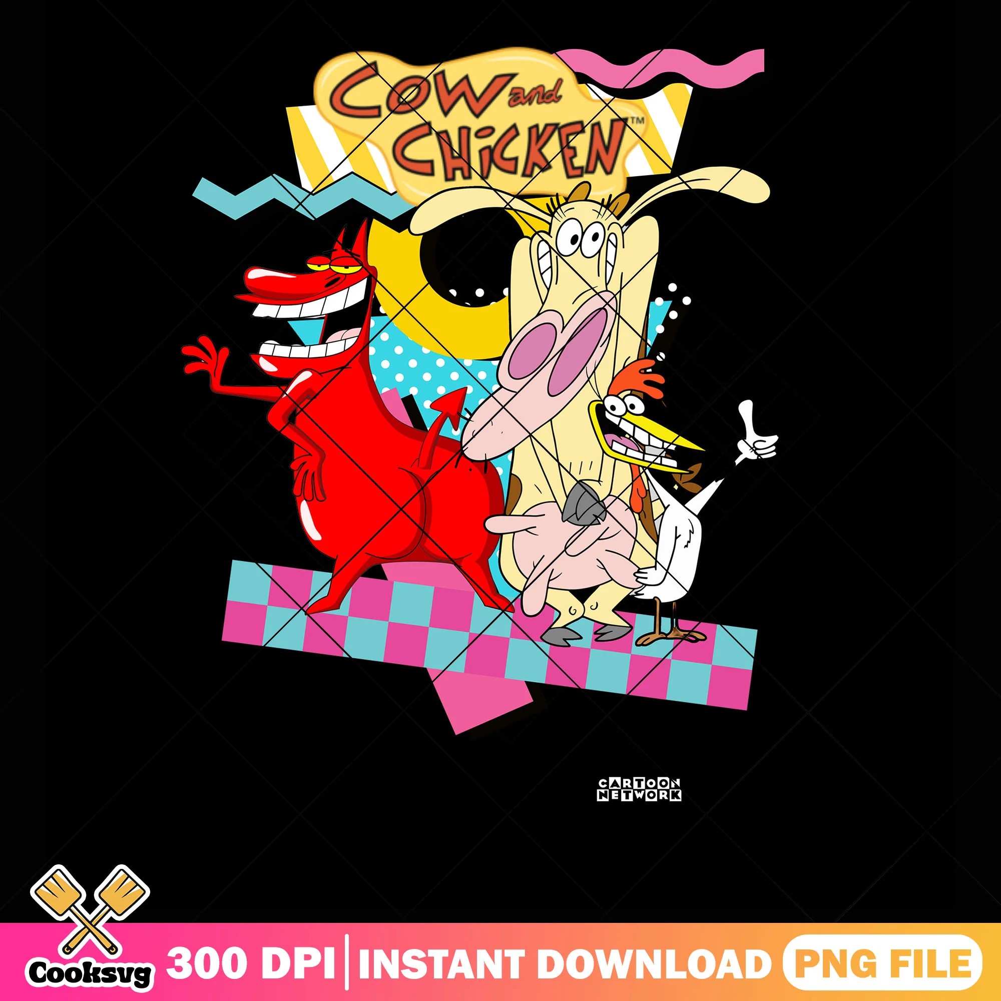 Classic 90s cartoon png, 90s style png, 90s kids png