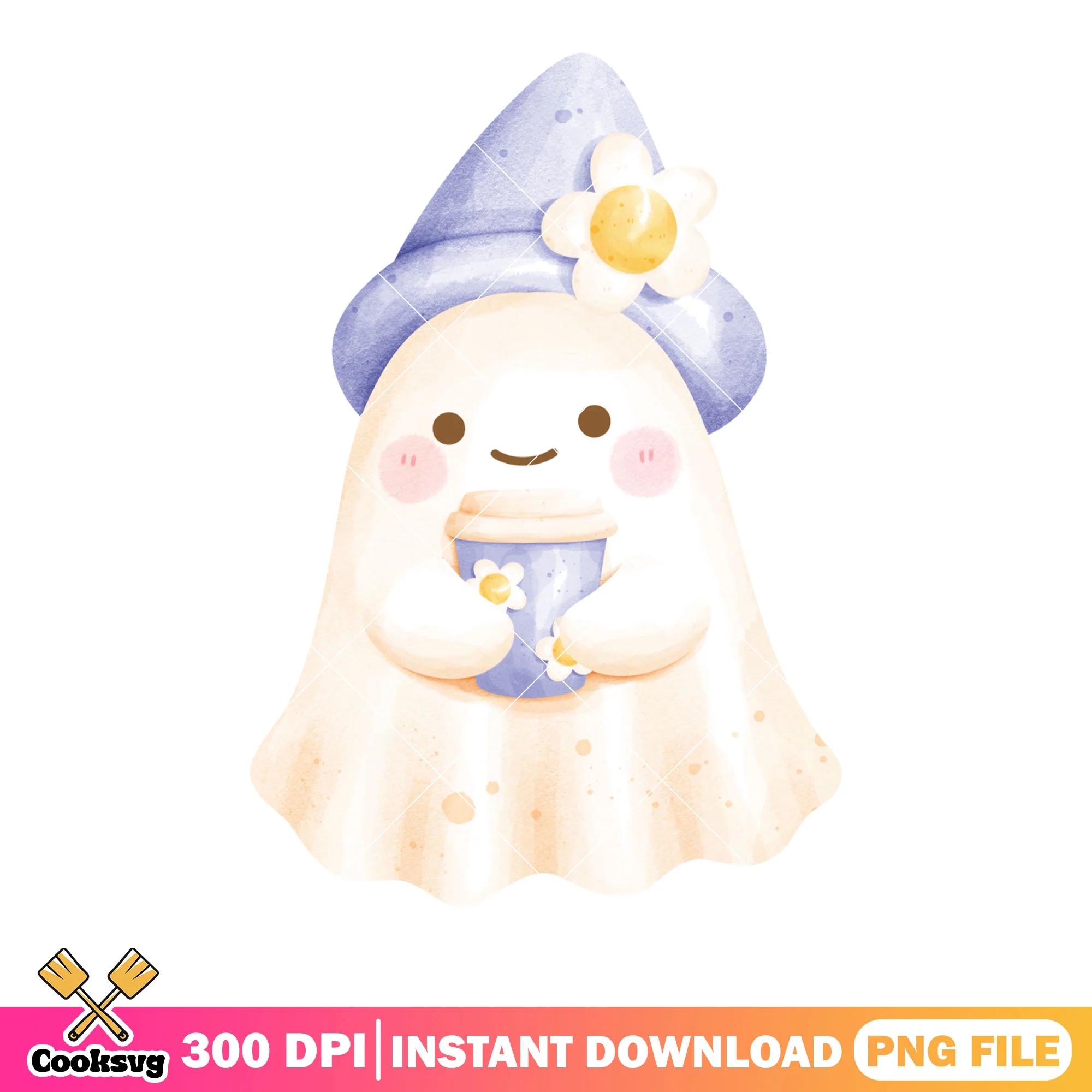 Clay cutie blanket png, ghost costume png, halloween scary png