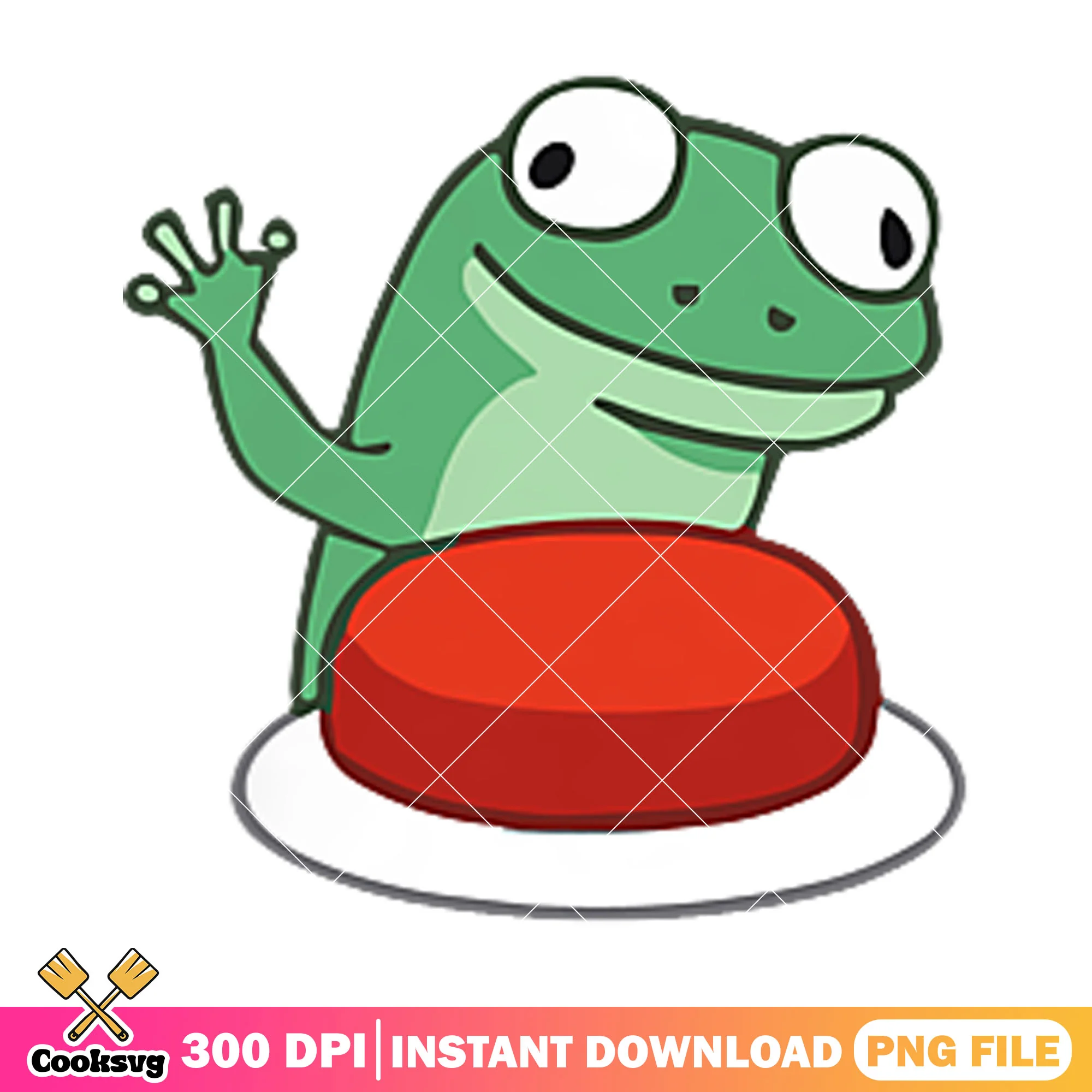 Click red button lizard png, lizard lizard lizard png, viral frog meme png